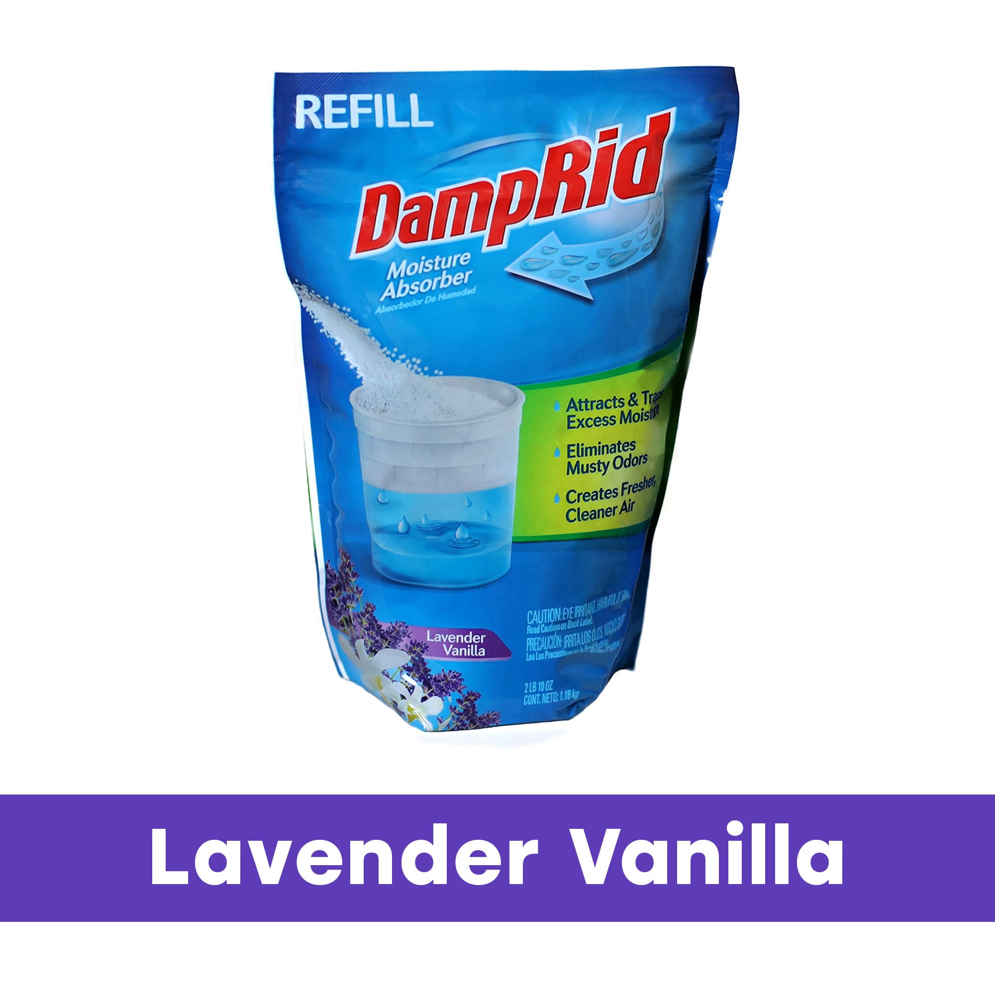 DampRid 2.739-oz Lavender Vanilla Refill Moisture Absorber in the