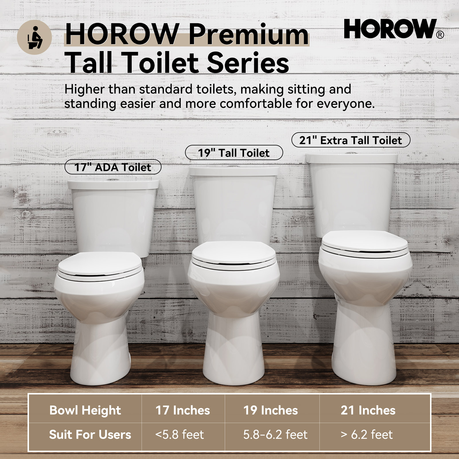 HOROW HR-E21D toilets - View #11