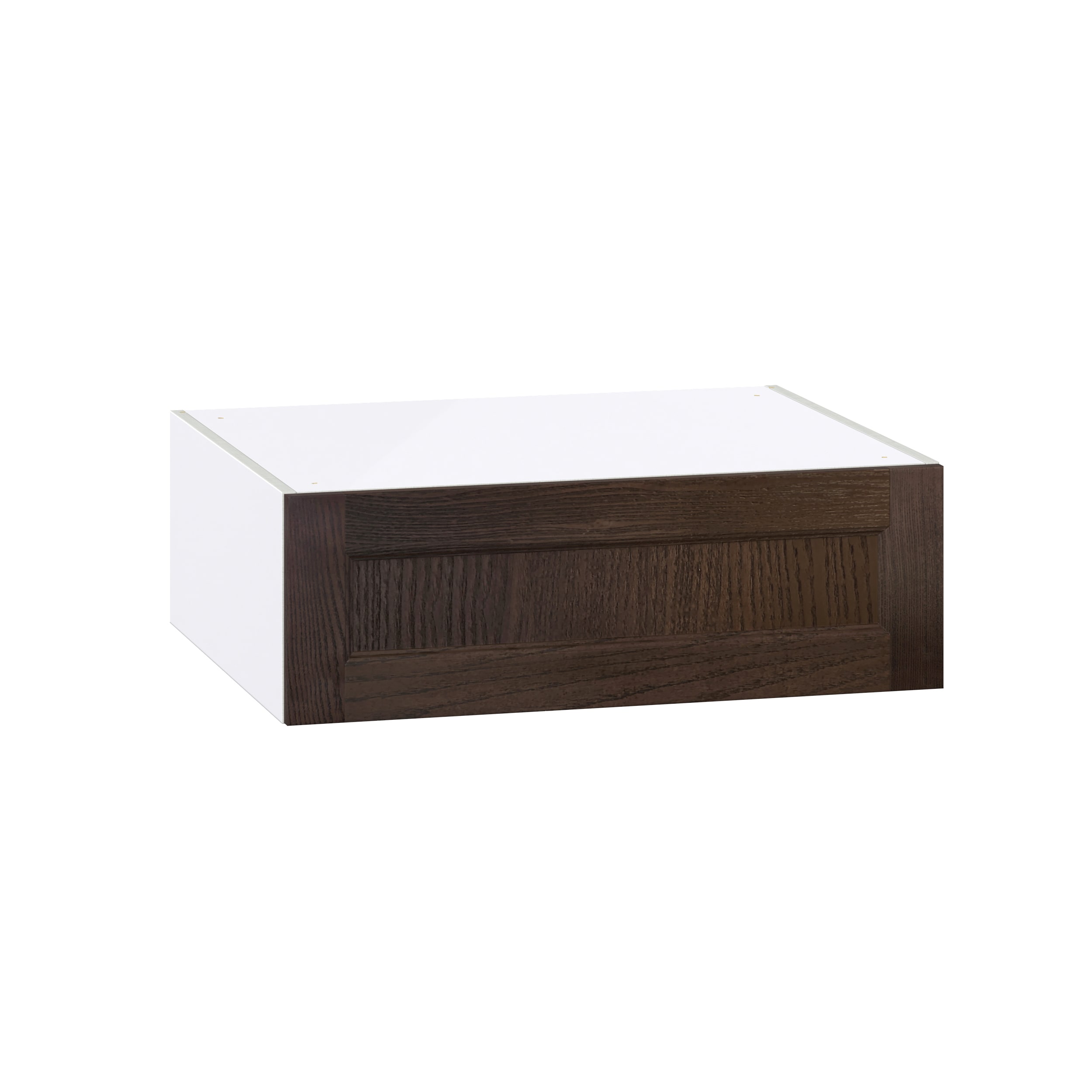 Hugo&Borg Montclaire 30-in W x 10-in H x 24-in D Wood Wall Fully Assembled Cabinet (Recessed Panel Shaker Door Style)