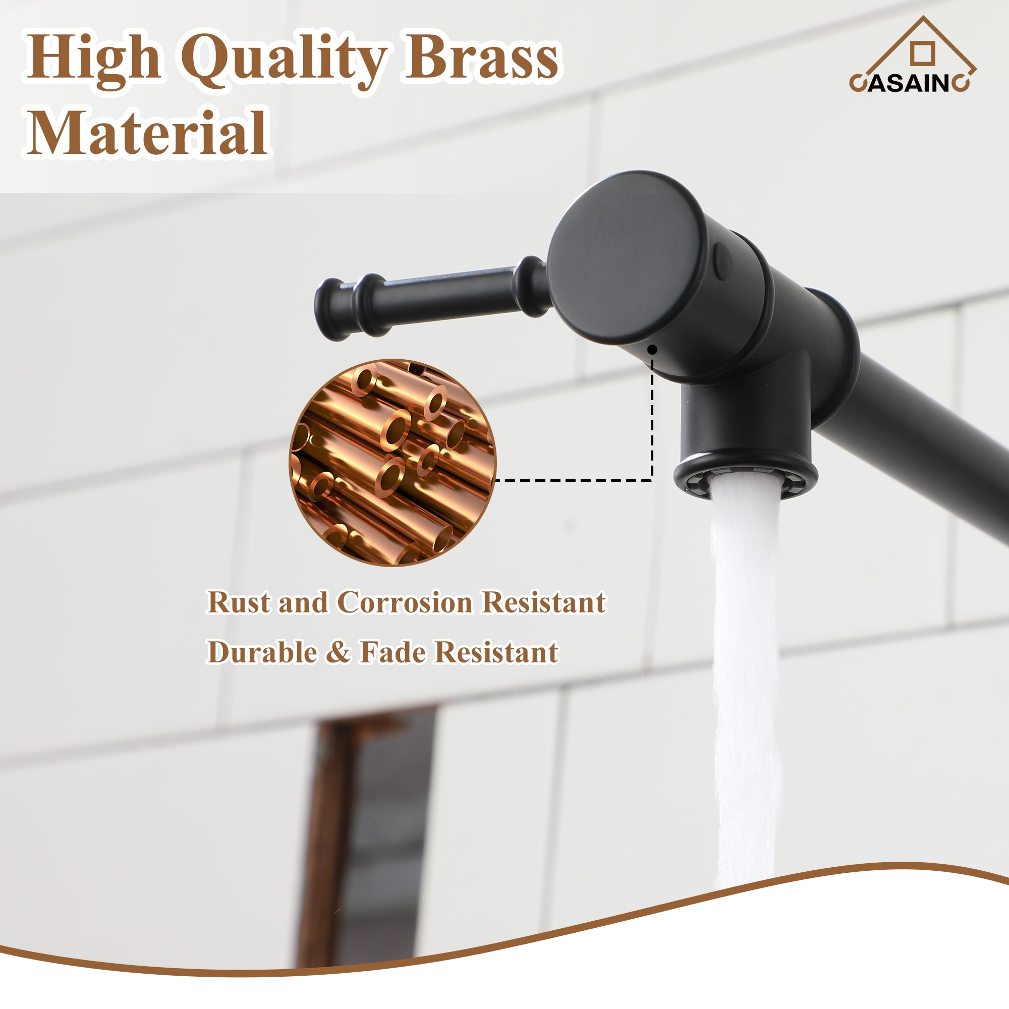 CASAINC CASA02GP10LSJ Kitchen-Faucets - View #7