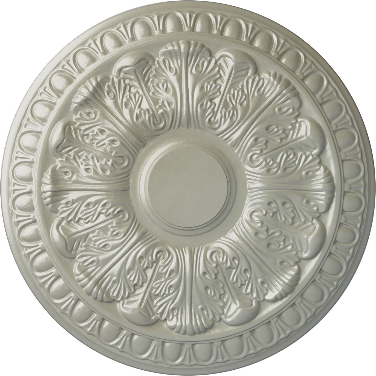 Ekena Millwork CM15CNFCS Colton 15.75-in W x 15.75-in L Painted Flash Copper Polyurethane Whole Ceiling Medallion