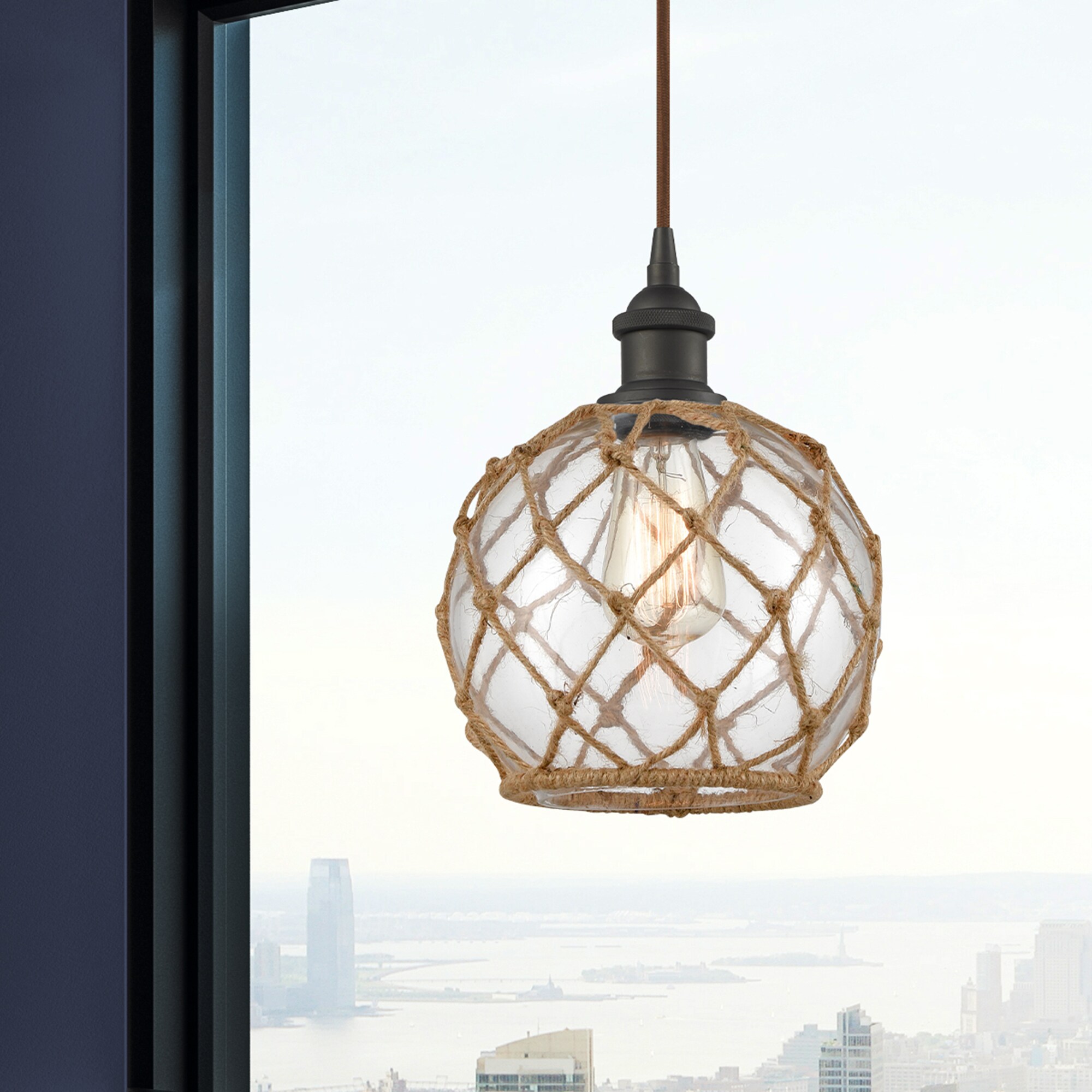 Innovations Lighting 516-1P-OB-G122-8RB Pendant-Lights - View #6