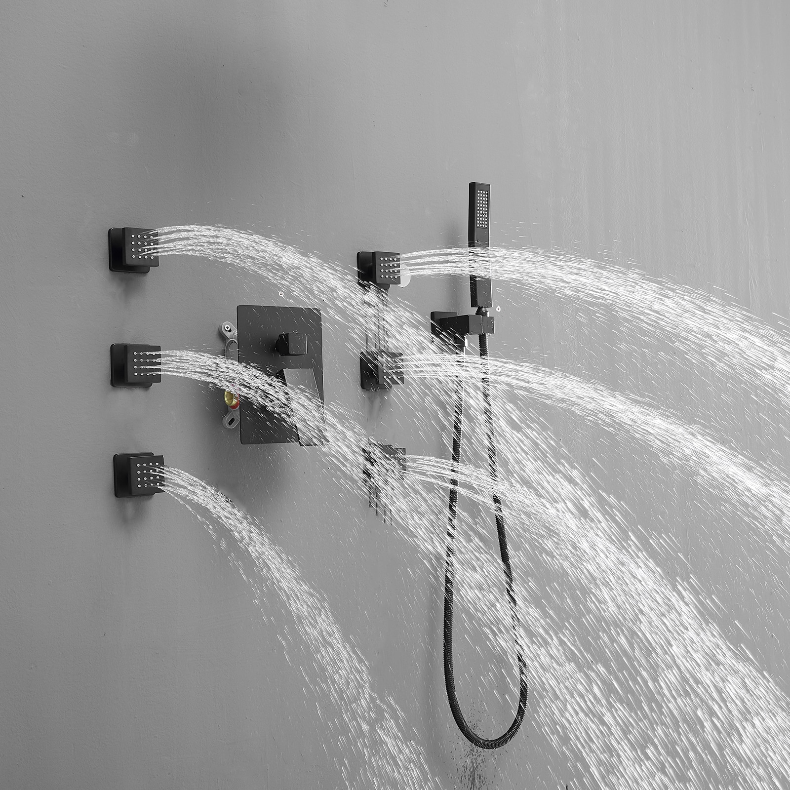 BWE A-95020-10-B Showerhead-Bar-Panels - View #3