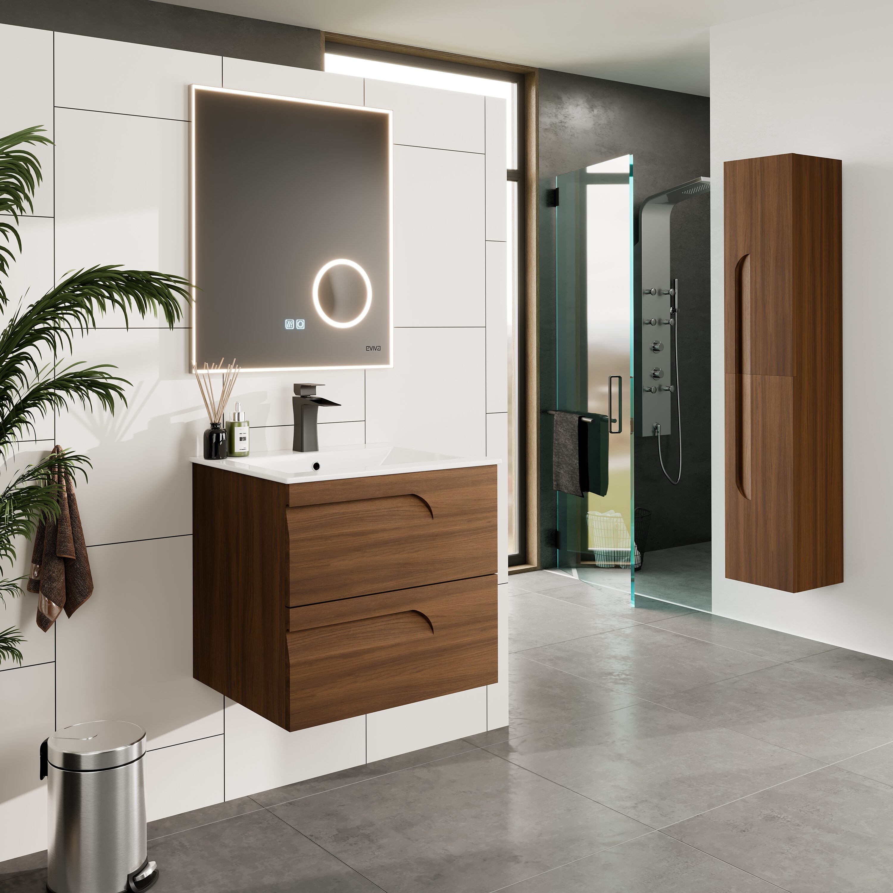 Eviva EVVN23-24GW-WM Bath-Vanity-Combo - View #3