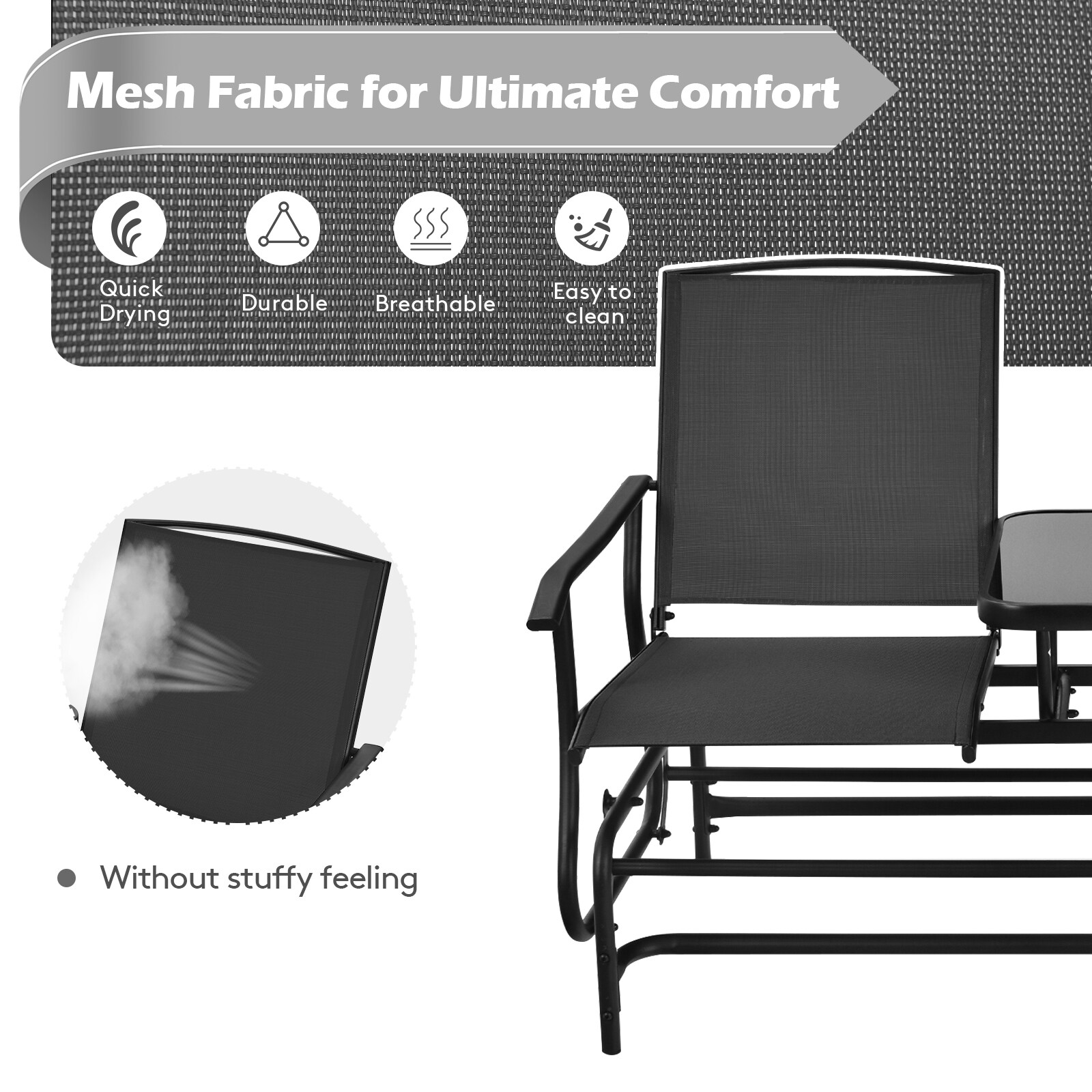Volenca VOL-3N07Z2 Patio-Conversation-Sets - View #4