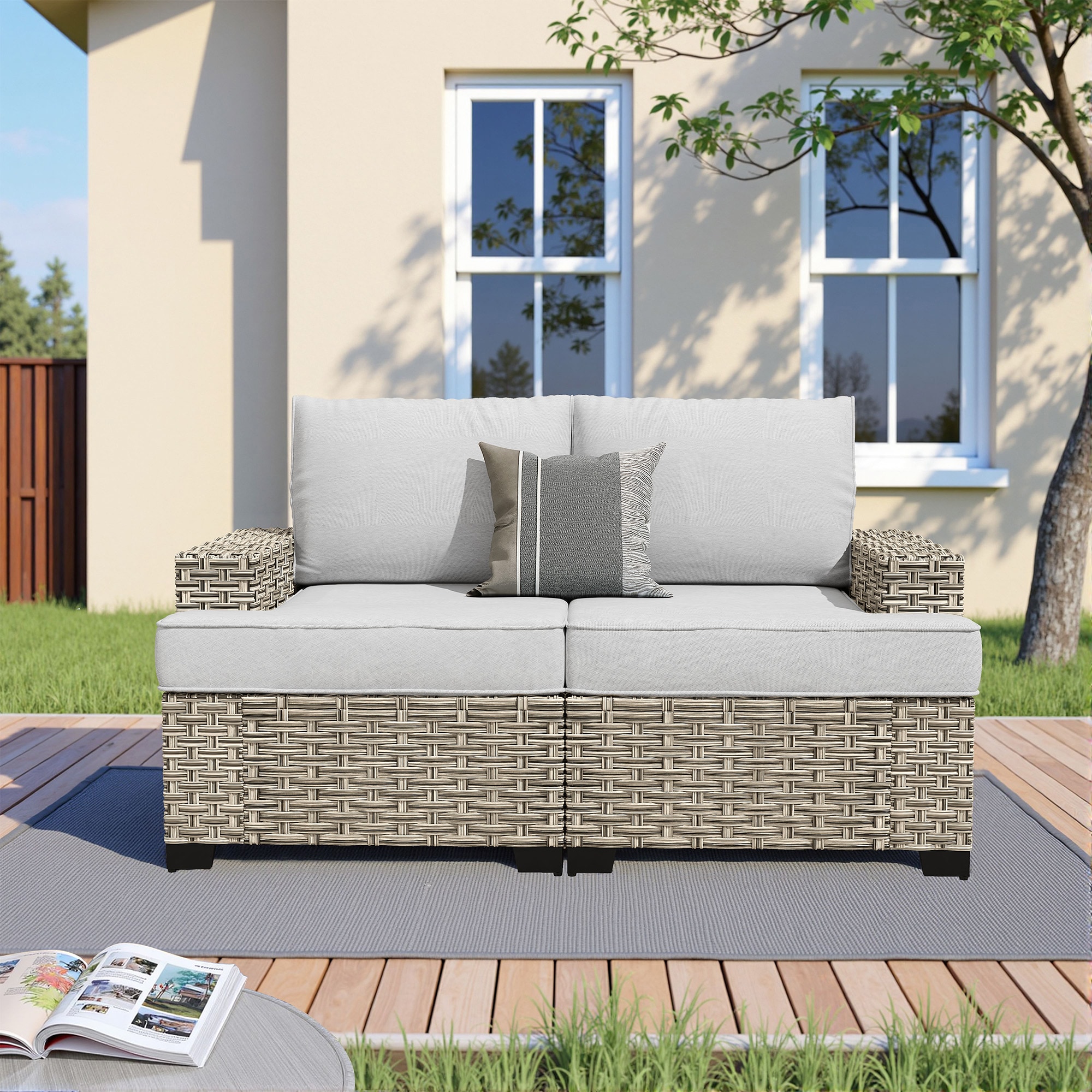 Pouuin STB401 Patio-Conversation-Sets - View #2