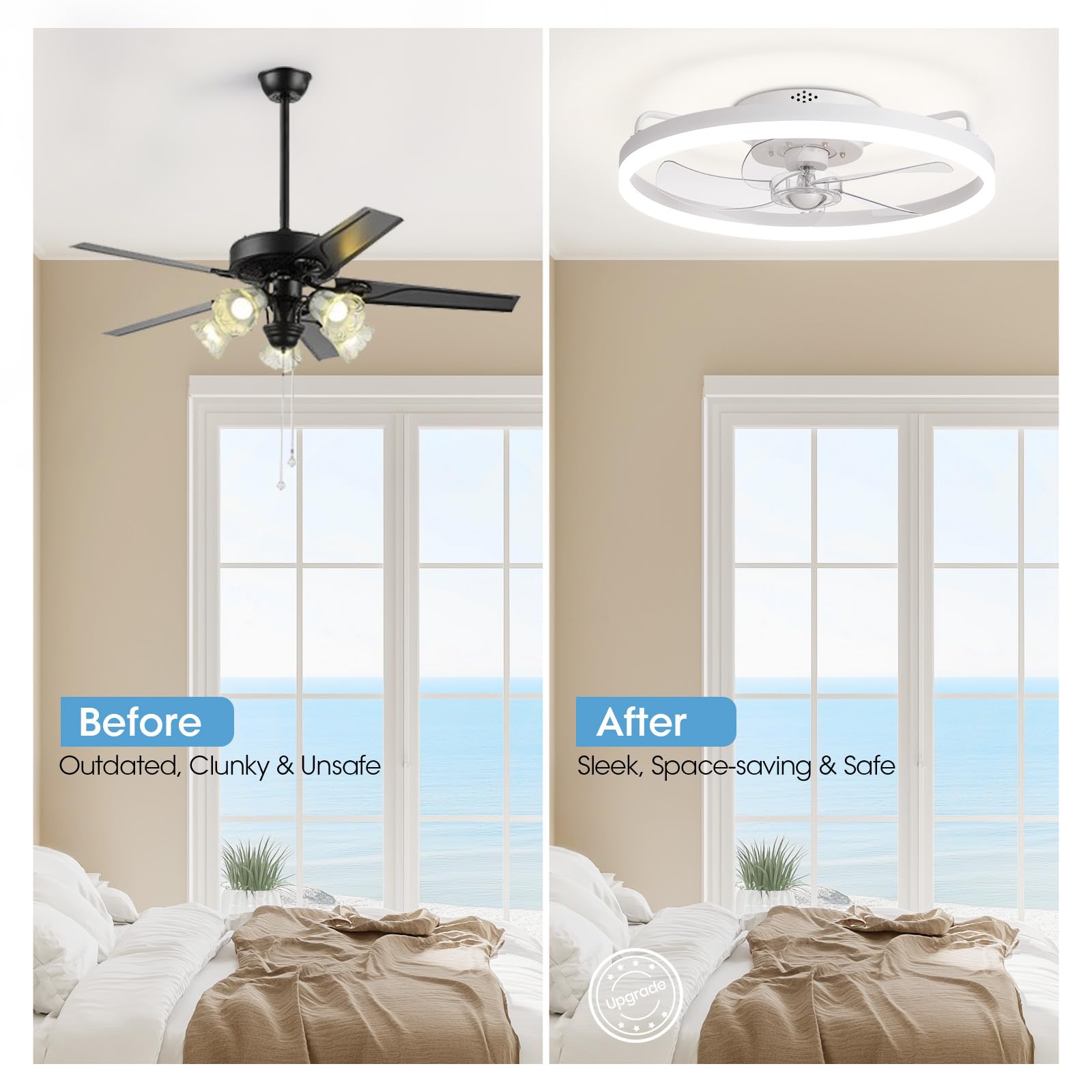 SILJOY LL-6002WH-01 Ceiling-Fans - View #3