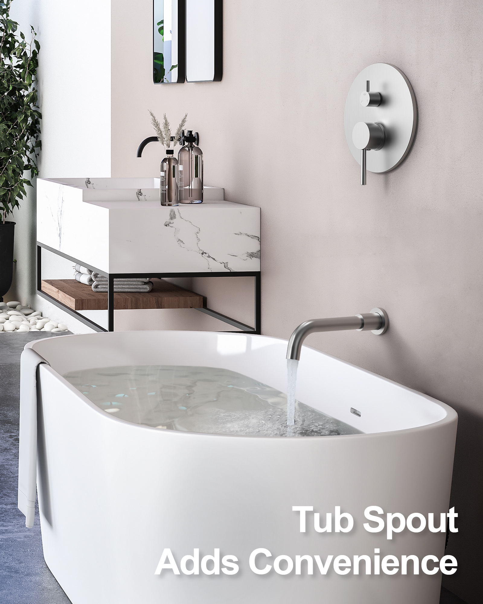 GRANDJOY TOBILI203ORB Showerhead-Bar-Panels - View #7