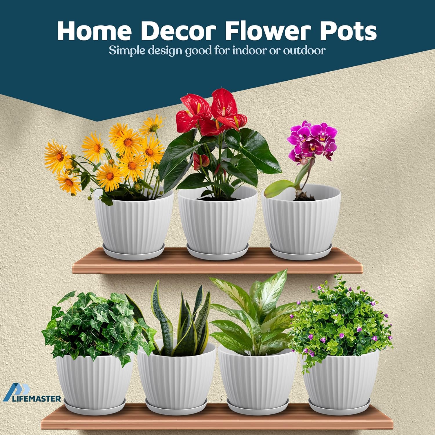 Life Master LMNPLPT6WH Planter-Window-Box - View #3