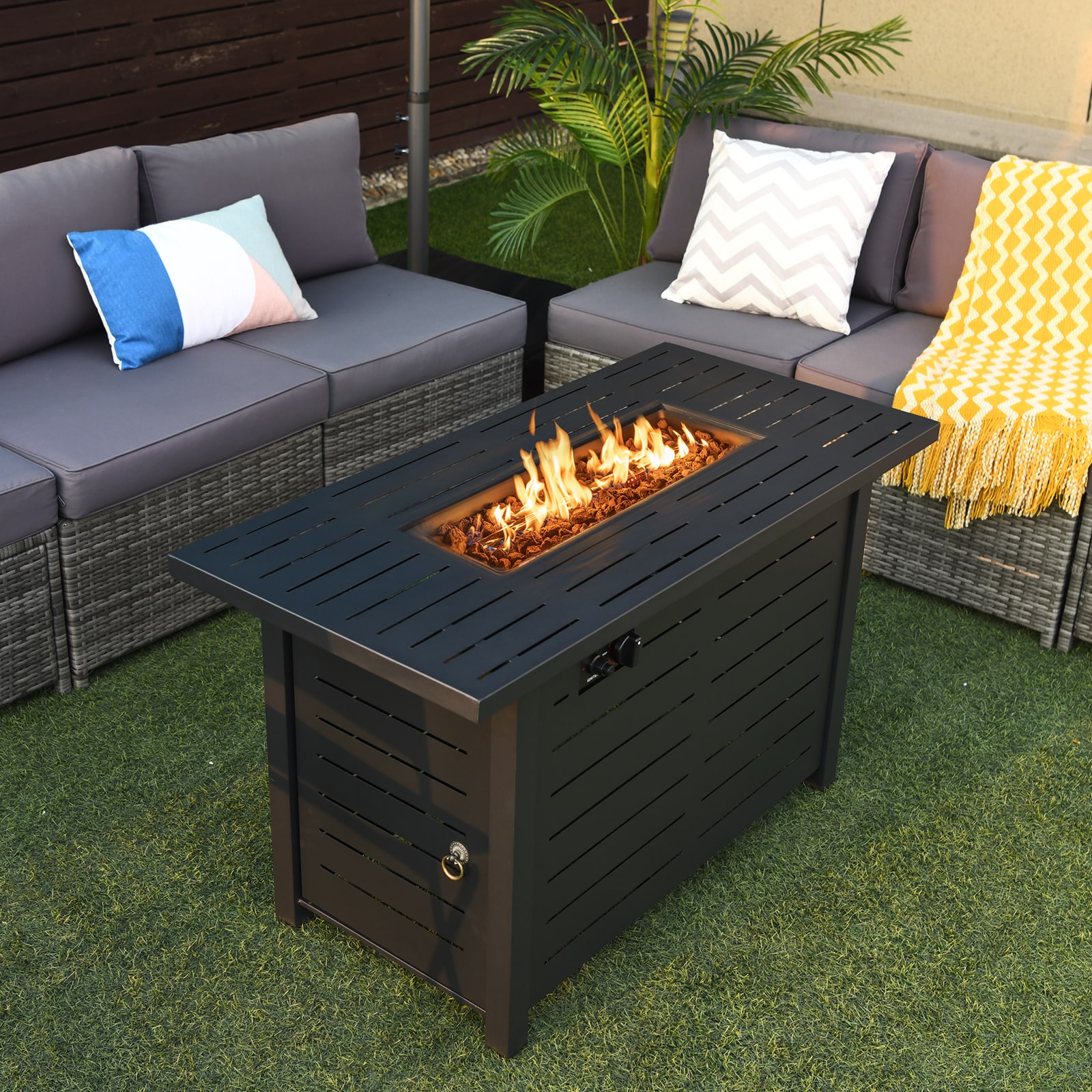 Slickblue D-CO-07307PO Outdoor-Gas-Firepits - View #2
