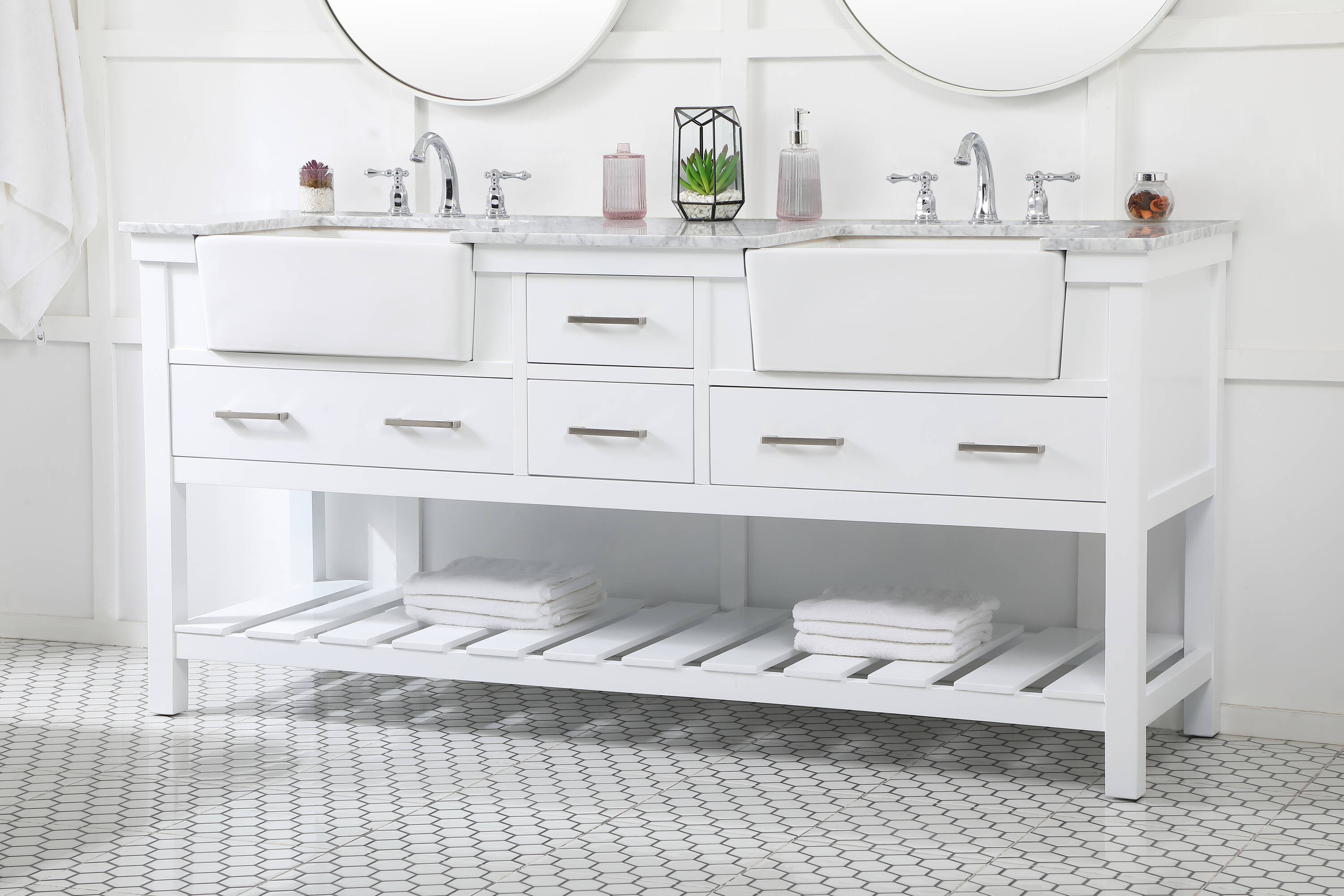 Elegant Decor HF180516DWH Bath-Vanity-Combo - View #3