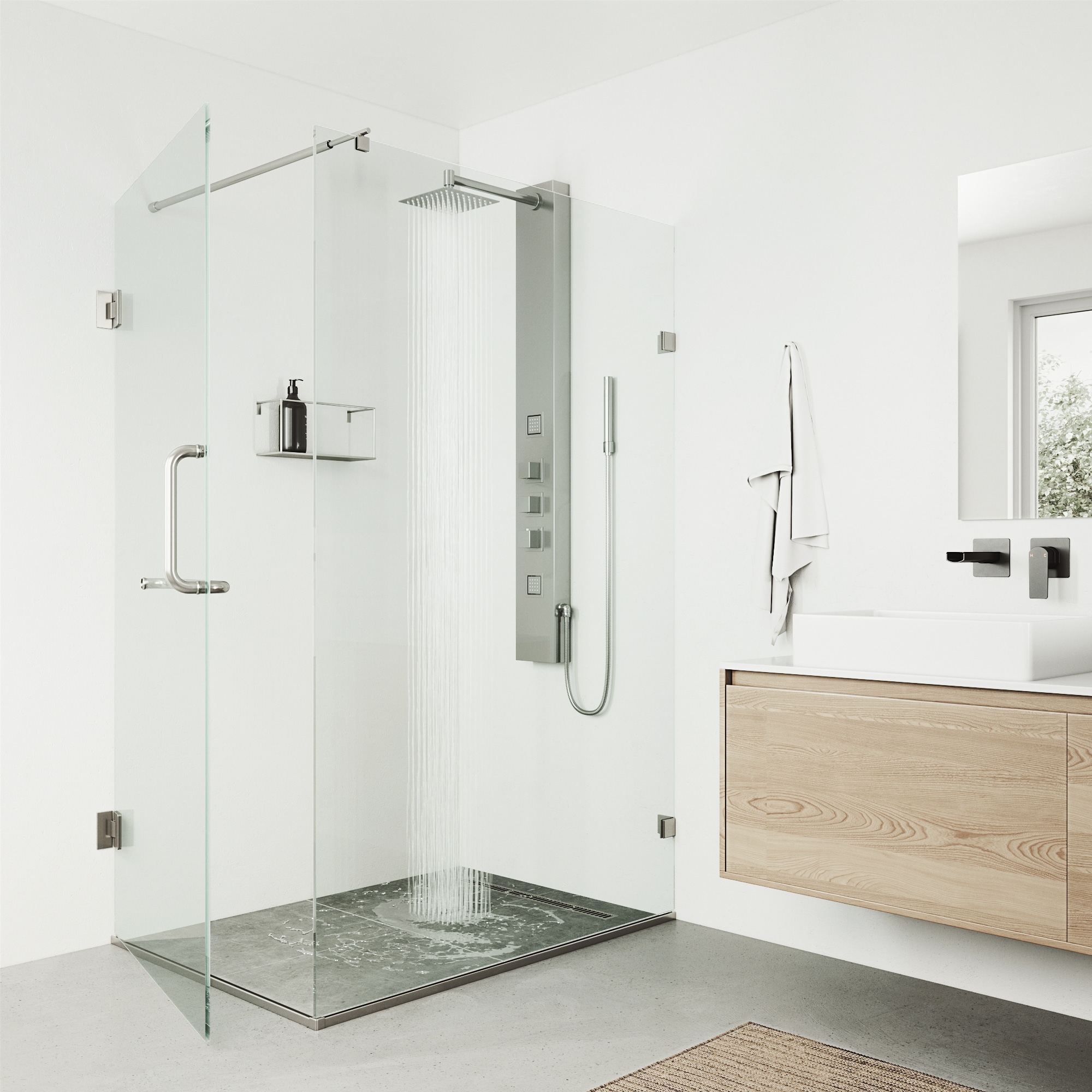 VIGO VG08012ST Showerhead-Bar-Panels - View #3