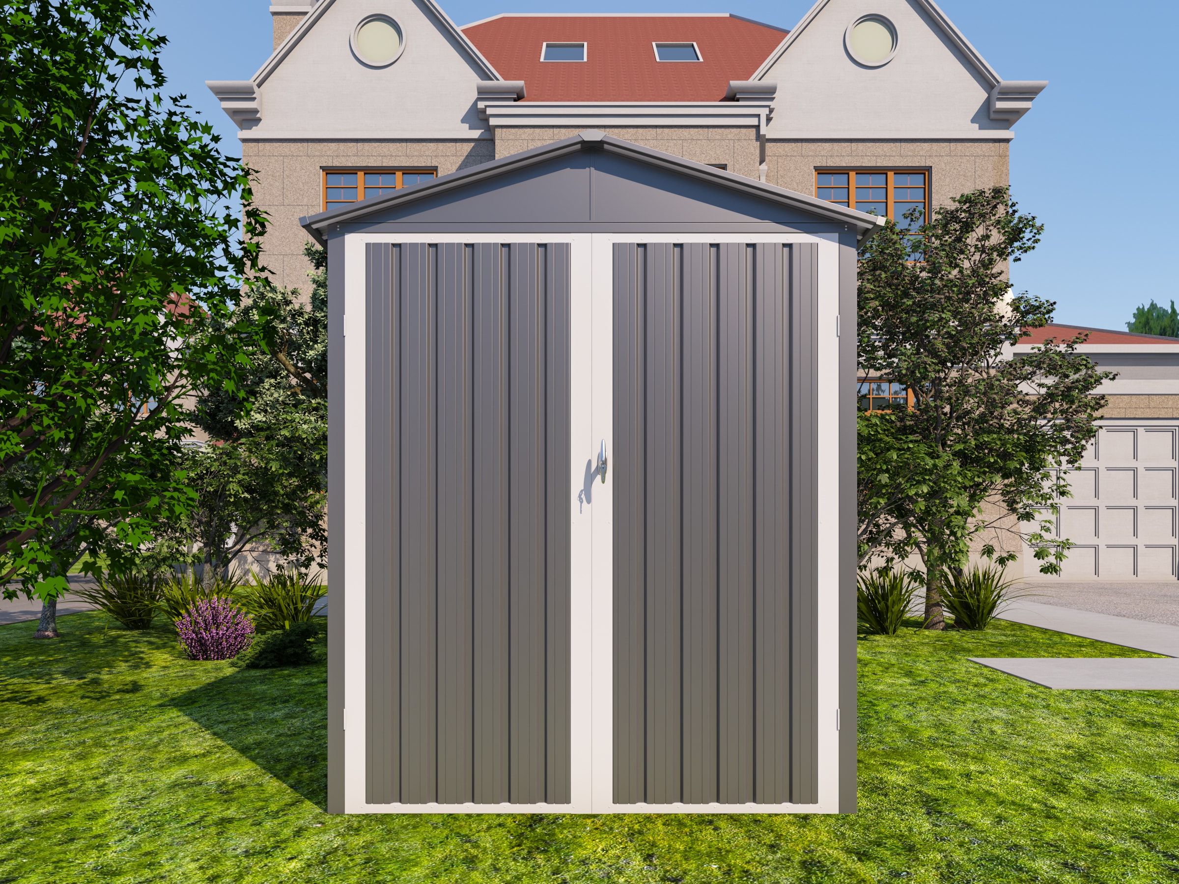 Siavonce XHW1350S00073 Metal-Storage-Buildings-Sheds - View #6