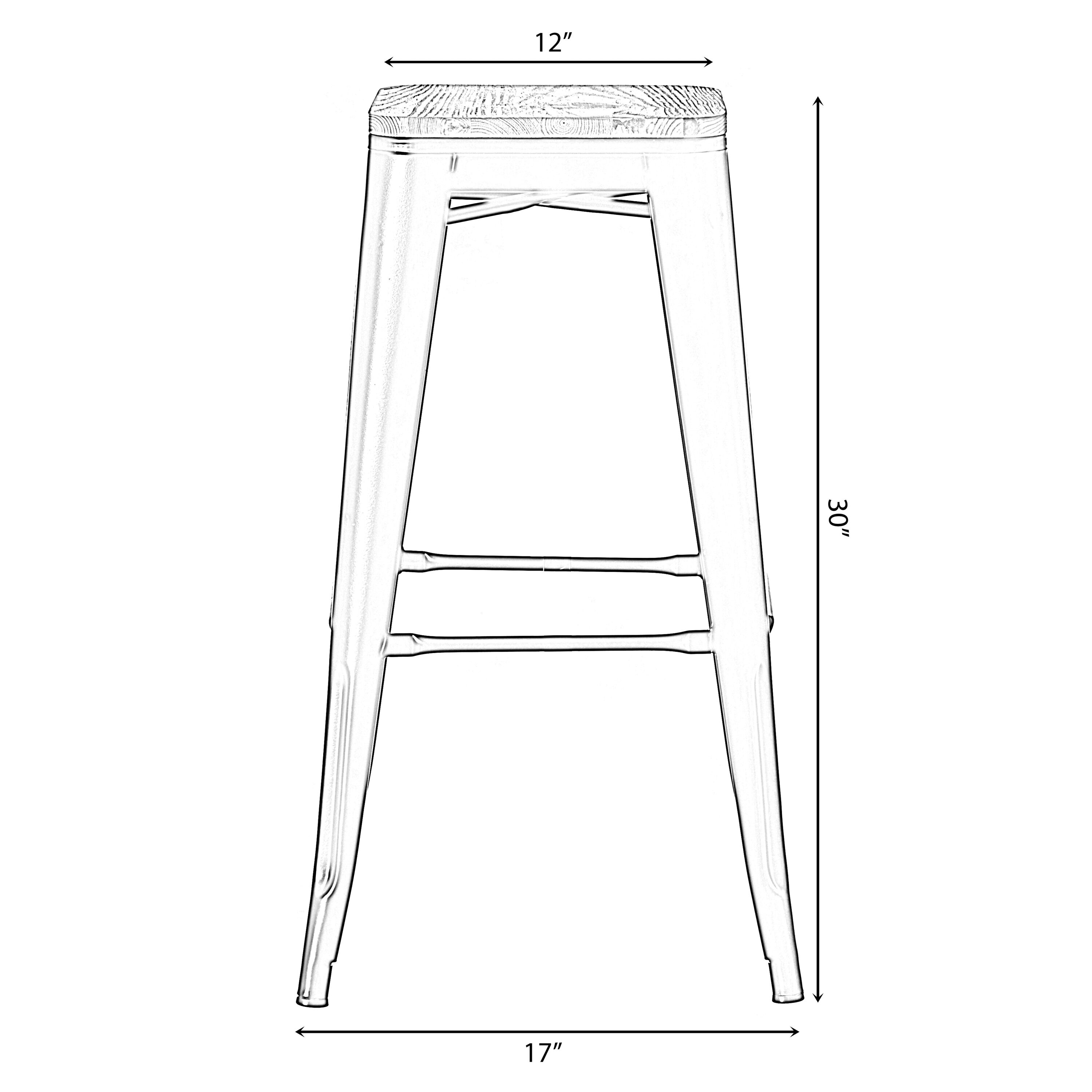 Vintiquewise QI004465.L stools - View #4