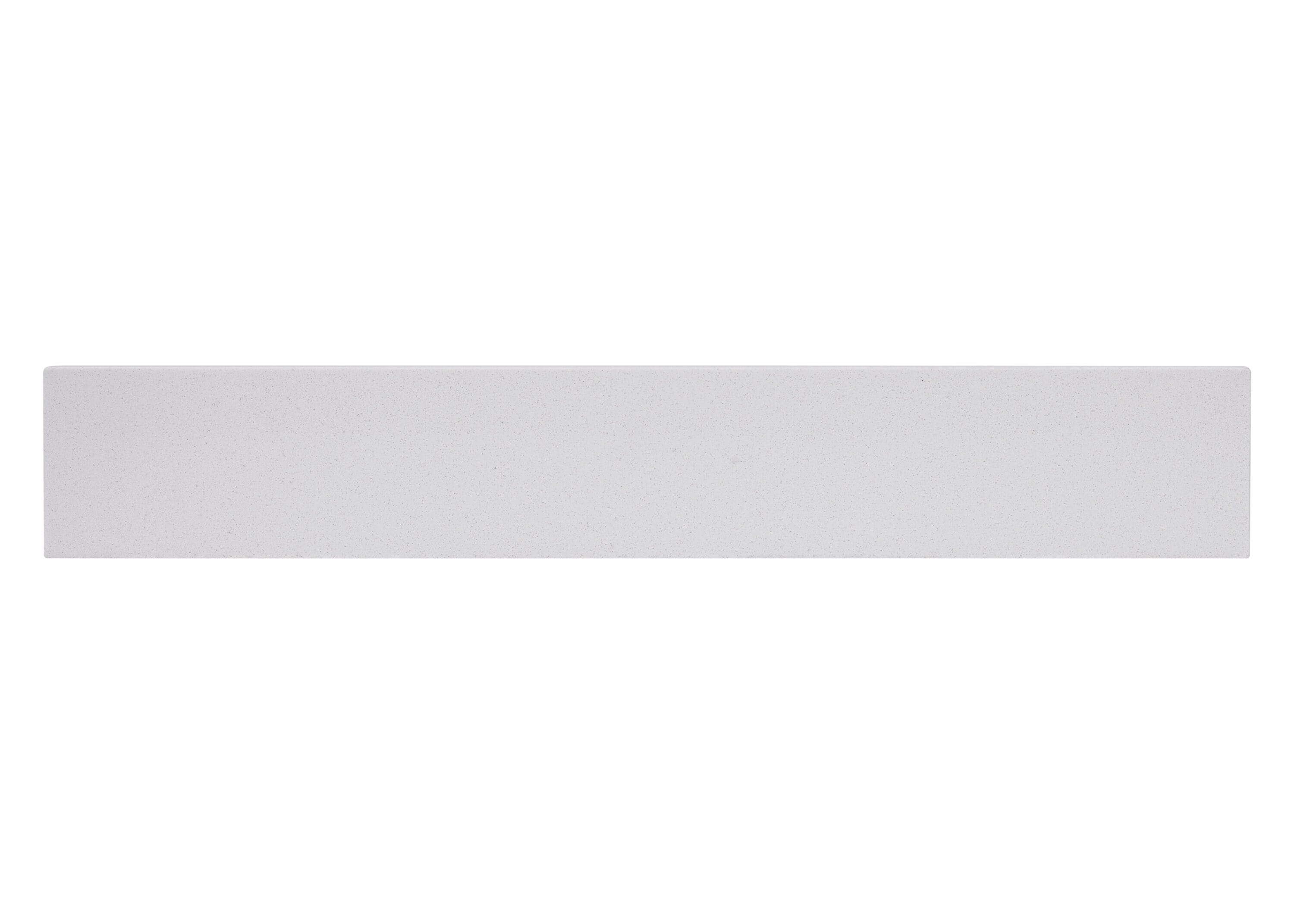 Origin 21 EUT22WT-SS 4-in H x 21.3-in L White Engineered stone Bathroom Side splash