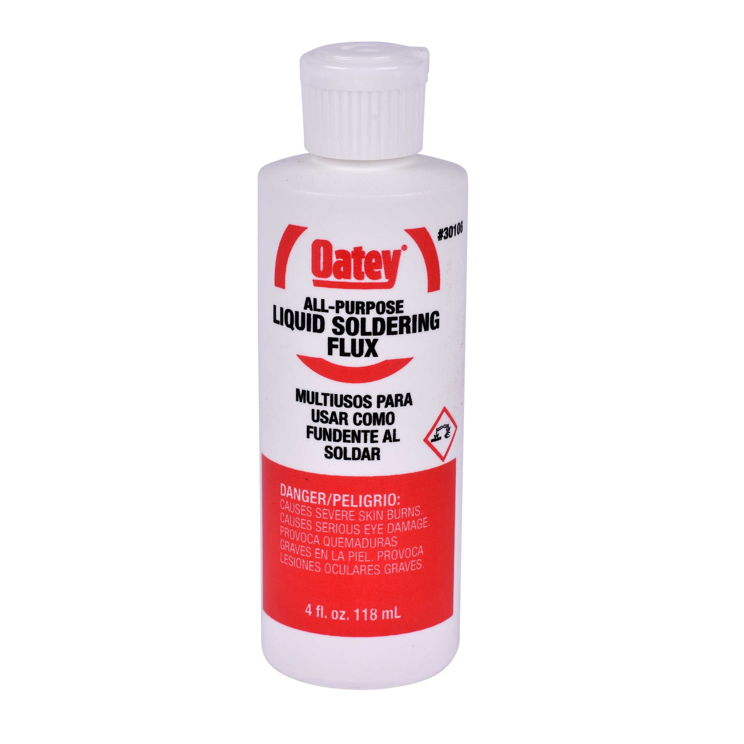 Oatey  30106 No. 11 Water-Soluble Soldering Flux - 4 oz Yellow