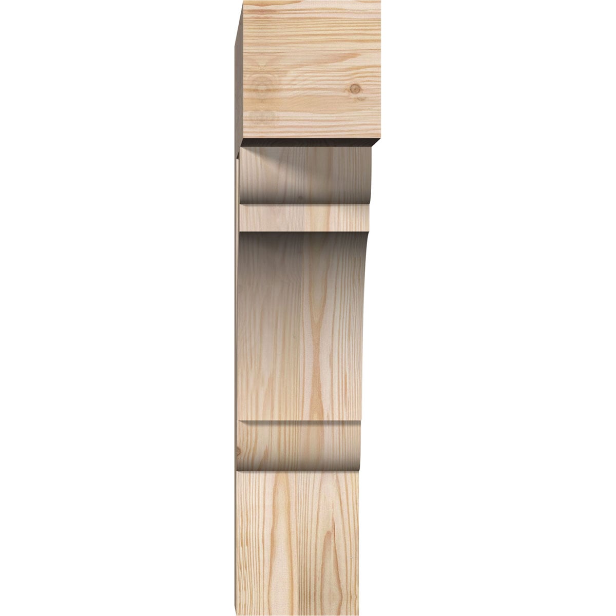 Ekena Millwork BKT06X22X26OLY05SDF Exterior-Brackets-Braces - View #2