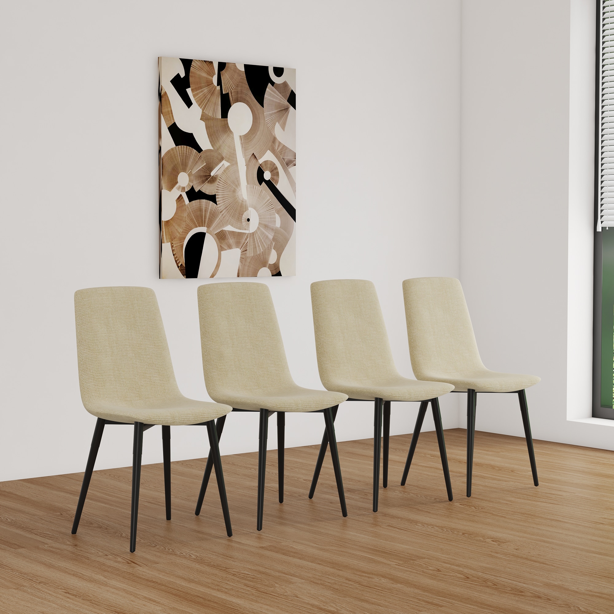 Sumyeg WF-HW53837CP-LA Dining-Chairs - View #2
