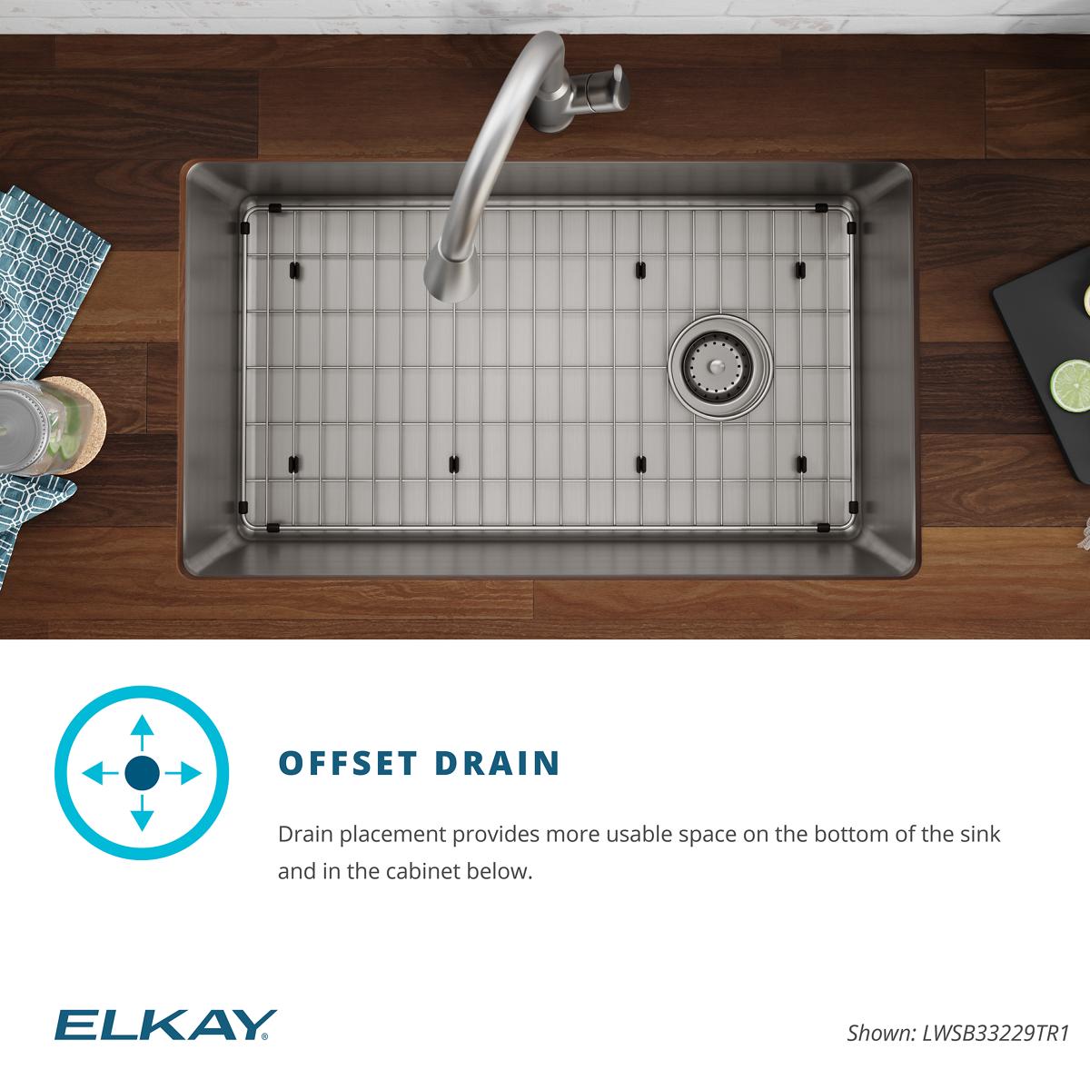 Elkay Greenwood Dual Mount 33 In X 22 In Satin Stainless Steel Single   49810116 