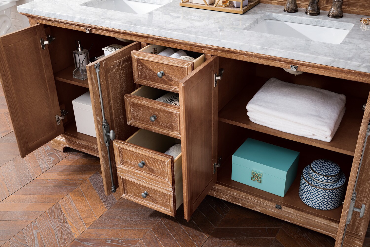 James Martin Vanities 238-105-5711-3CAR Bath-Vanity-Combo - View #4