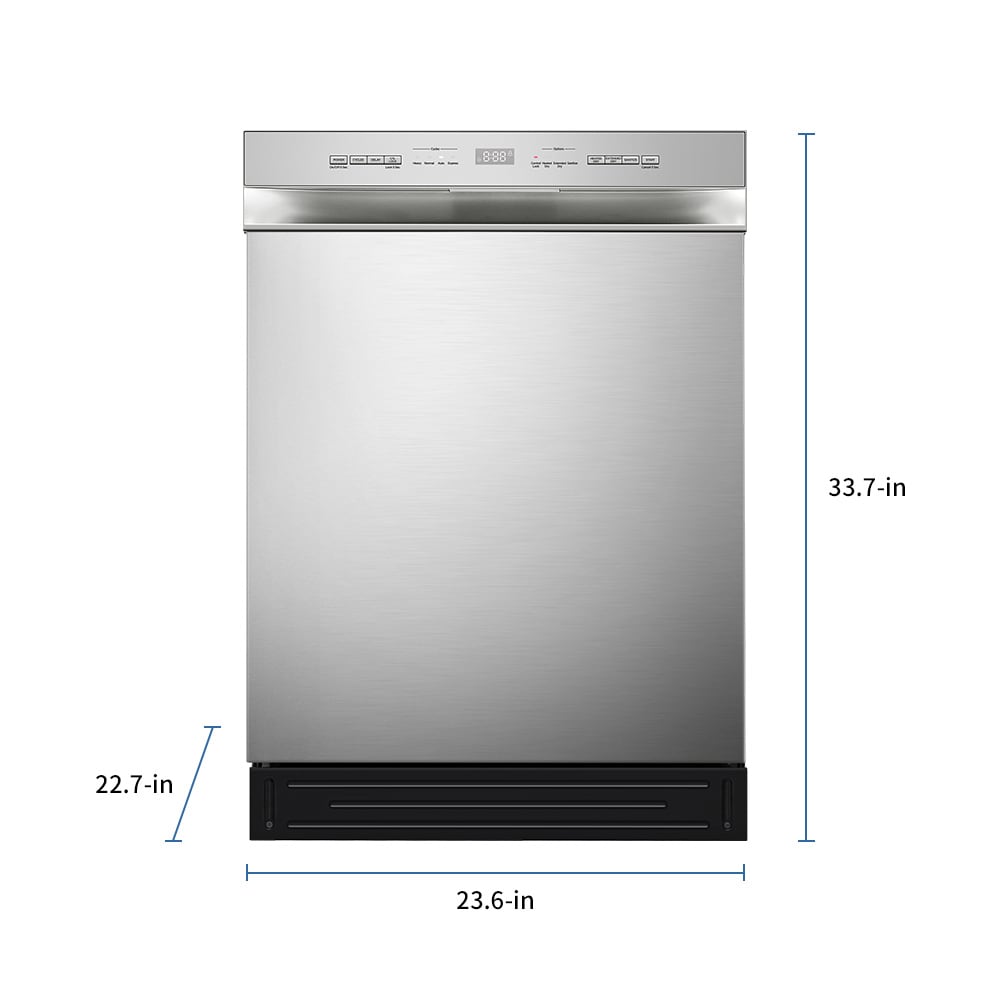 32 fashion inches height dishwasher lowes