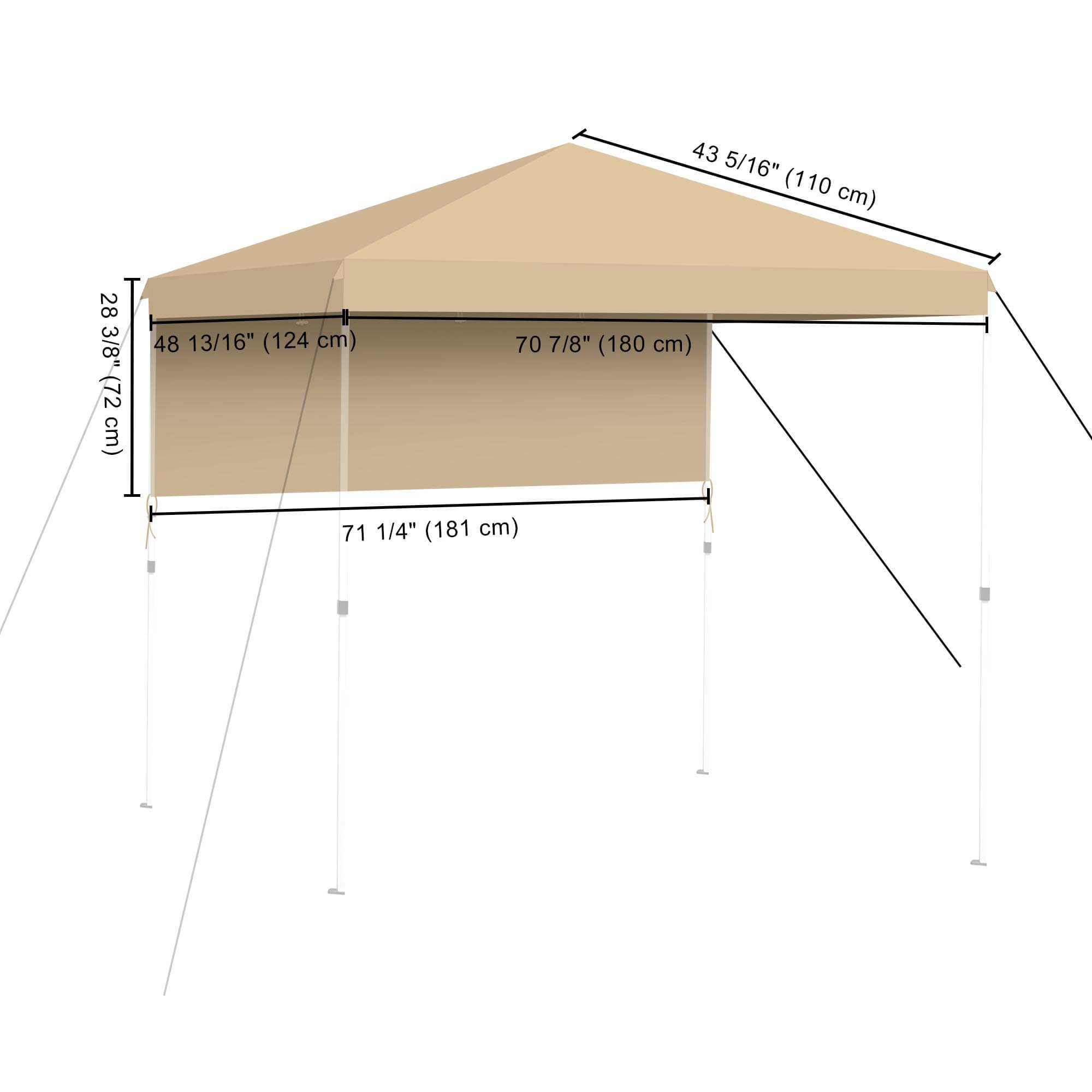 Yescom 07TOP025-6X4F-B01-LO Canopy-Parts-Acc - View #7
