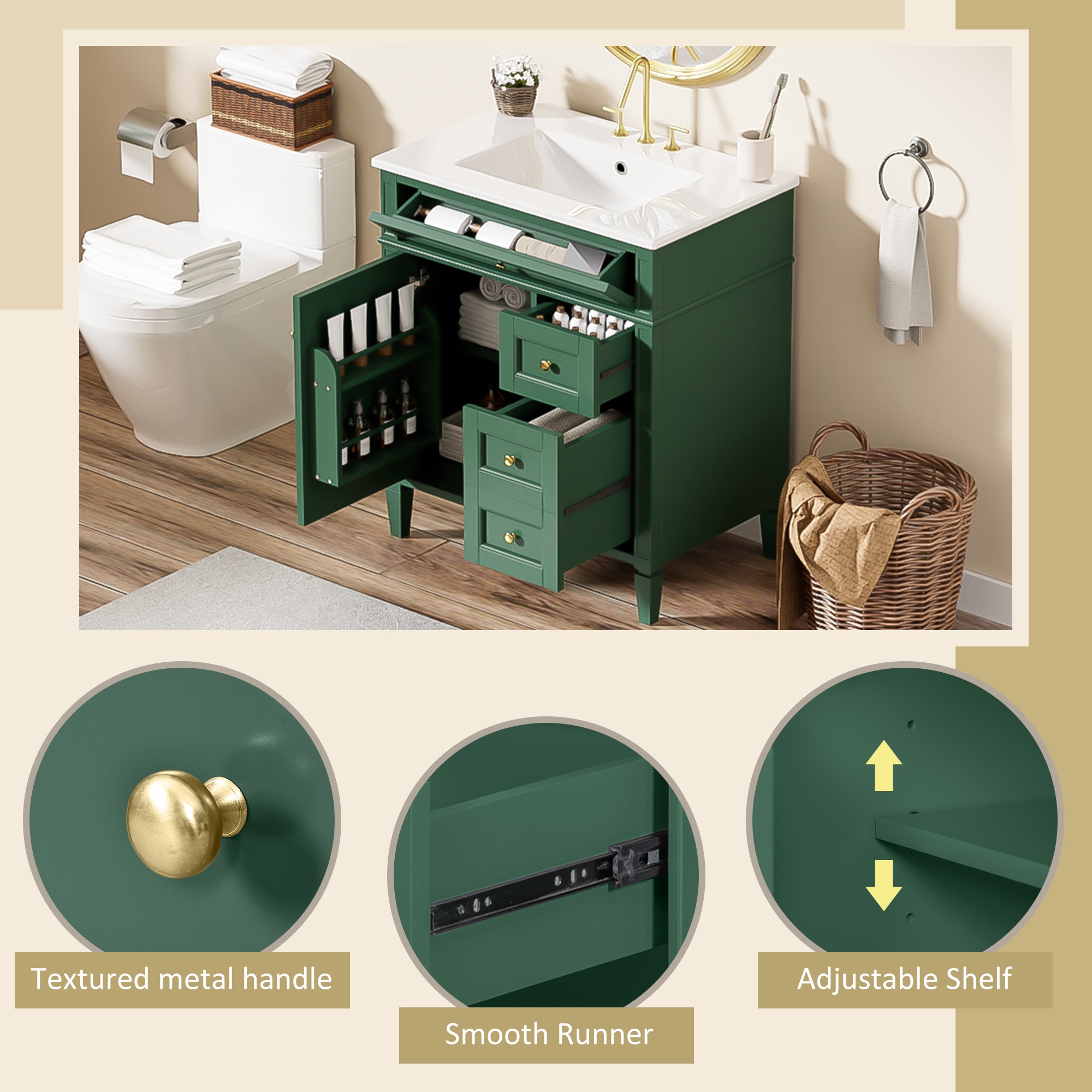 Dexmalle D710P250194F Bath-Vanity-Combo - View #5