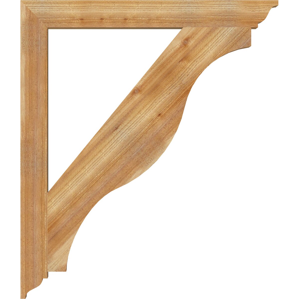 Ekena Millwork BKT04X38X44FST01RWR Exterior-Brackets-Braces - View #3
