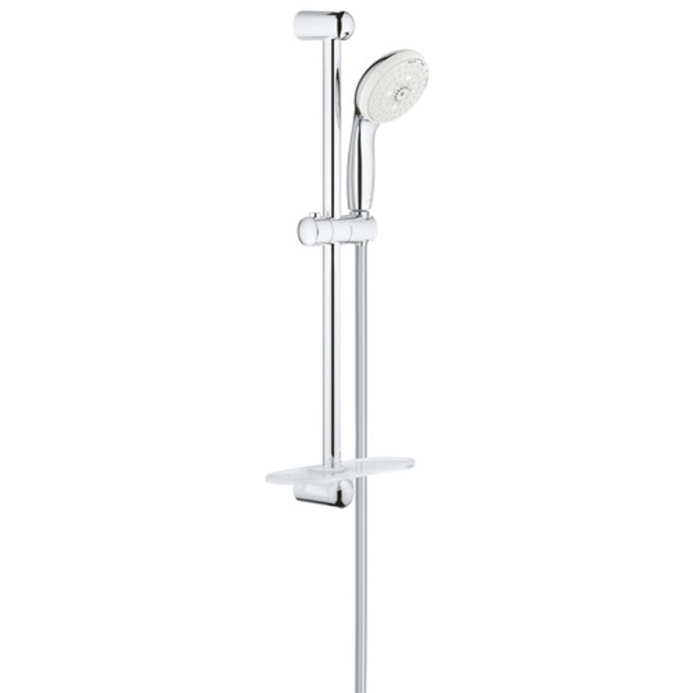 GROHE 28436002 Starlight Chrome Sold separately Handheld 3.9375-Inches Round Shower Faucet