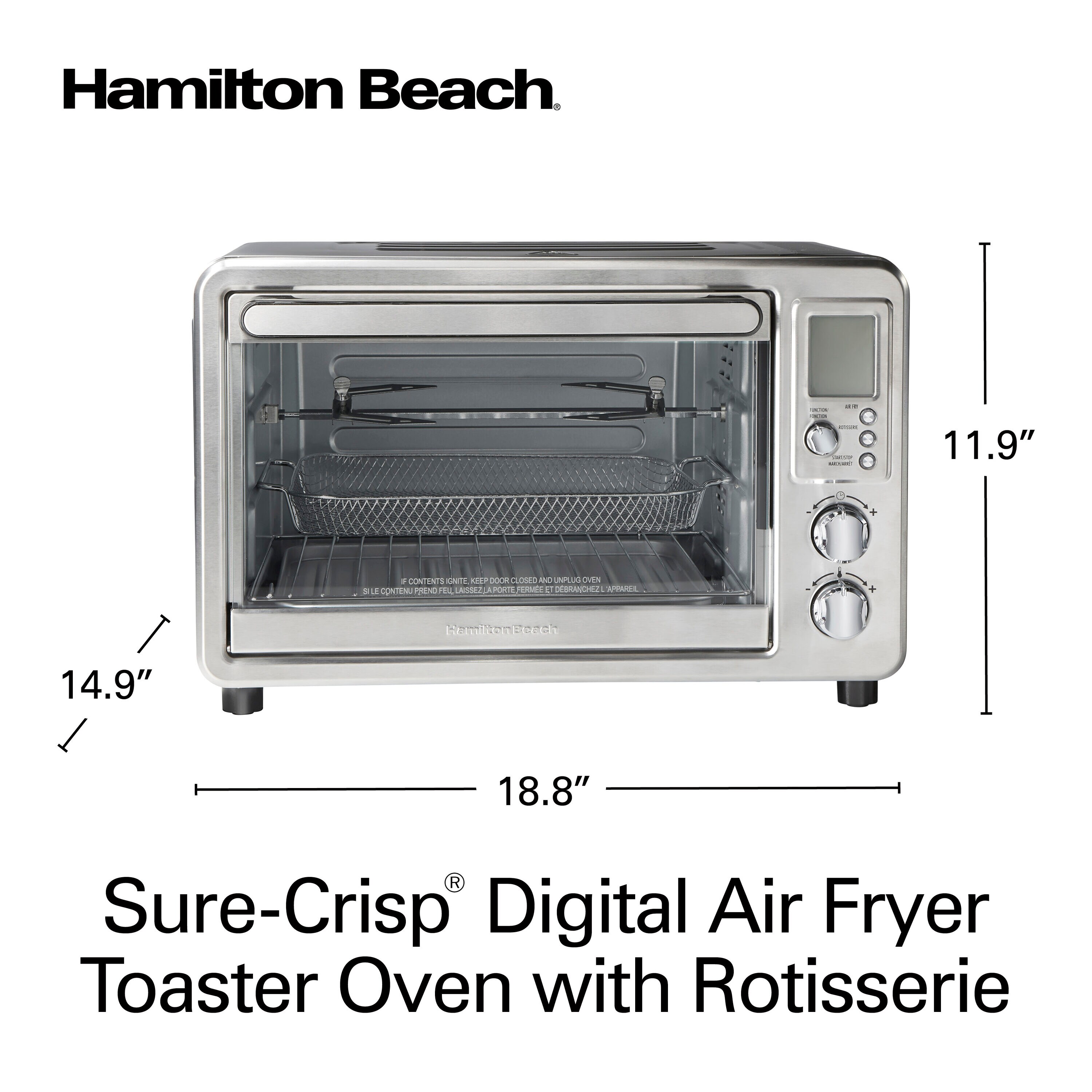 Hamilton Beach 31194C Countertop-Toaster-Ovens - View #8