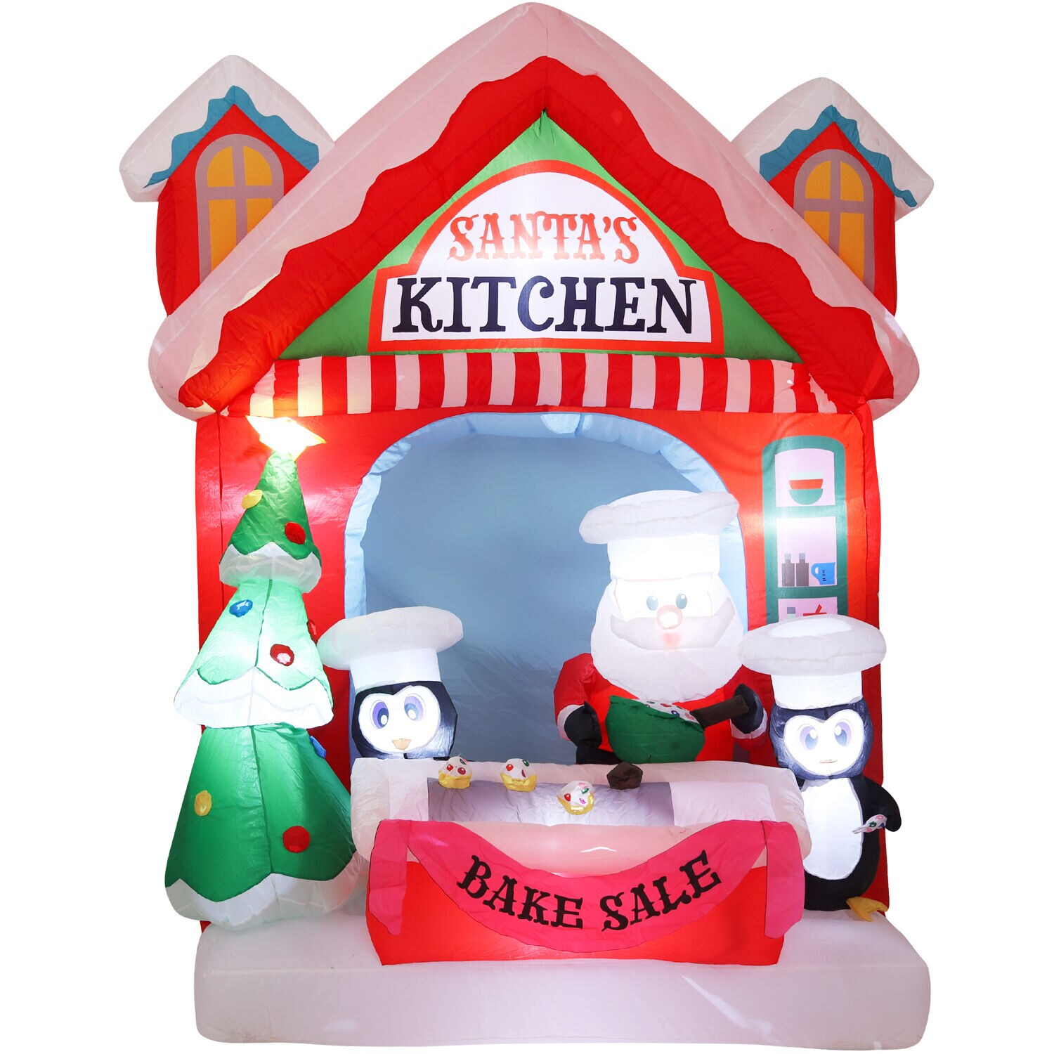 Fraser Hill Farm FHFSNTKTCN061-L Christmas-Inflatables - View #8