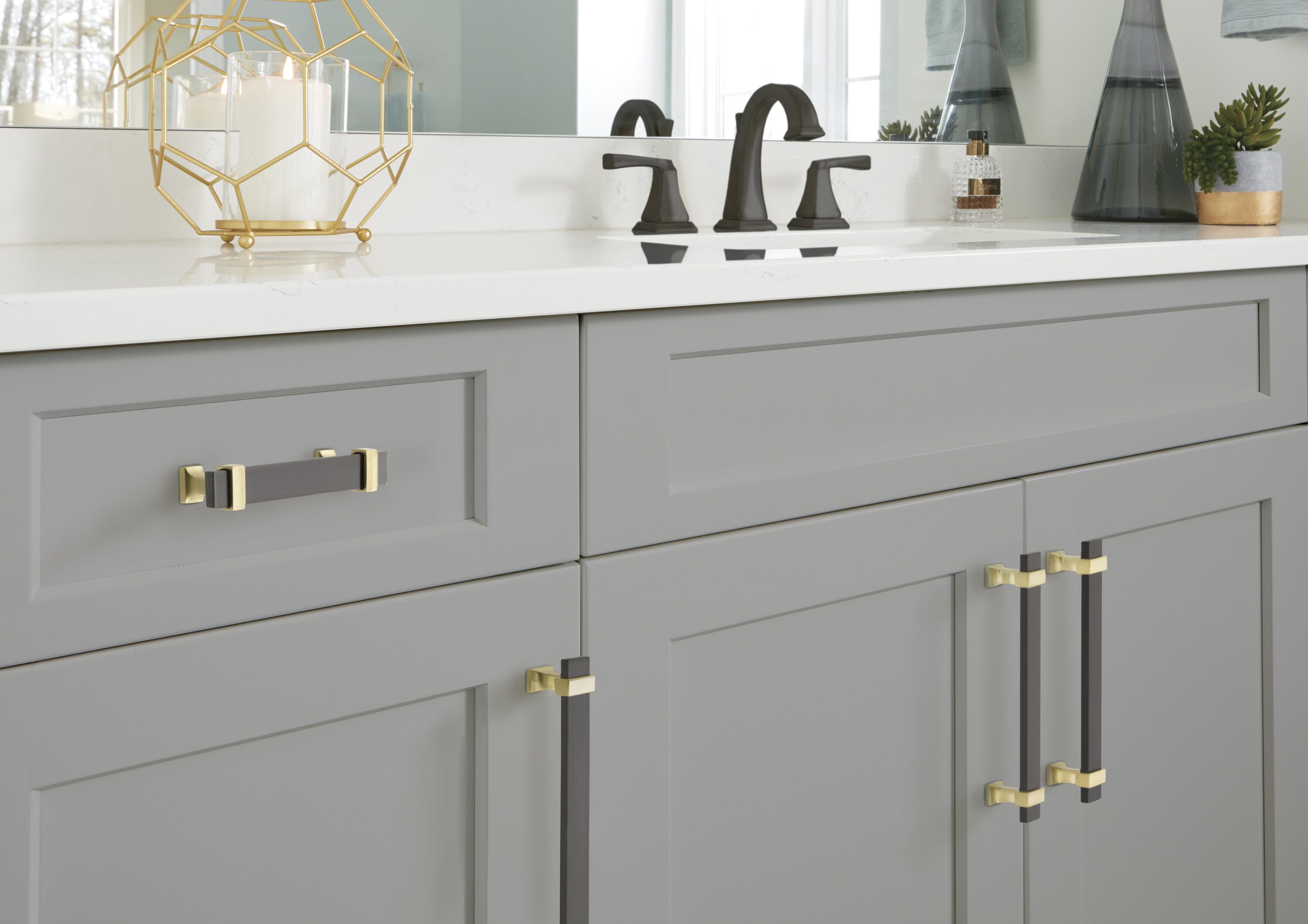 Amerock BP36682BCRBGL Cabinet-Pulls - View #2