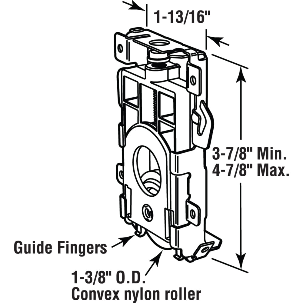 Prime-Line N 7235 Sliding-Closet-Door-Rollers - View #2