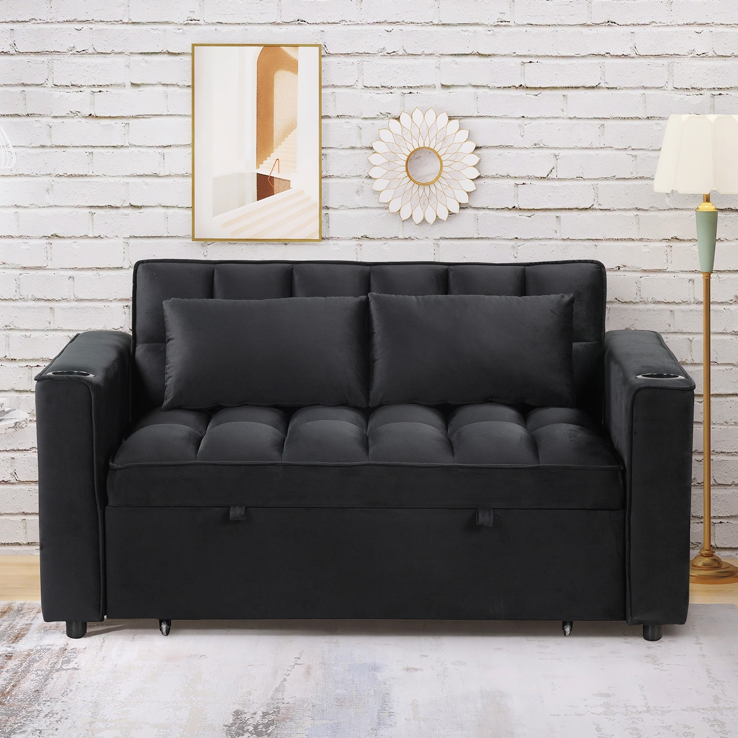 SINOFURN SYA370145BK Sofas-Loveseats - View #3