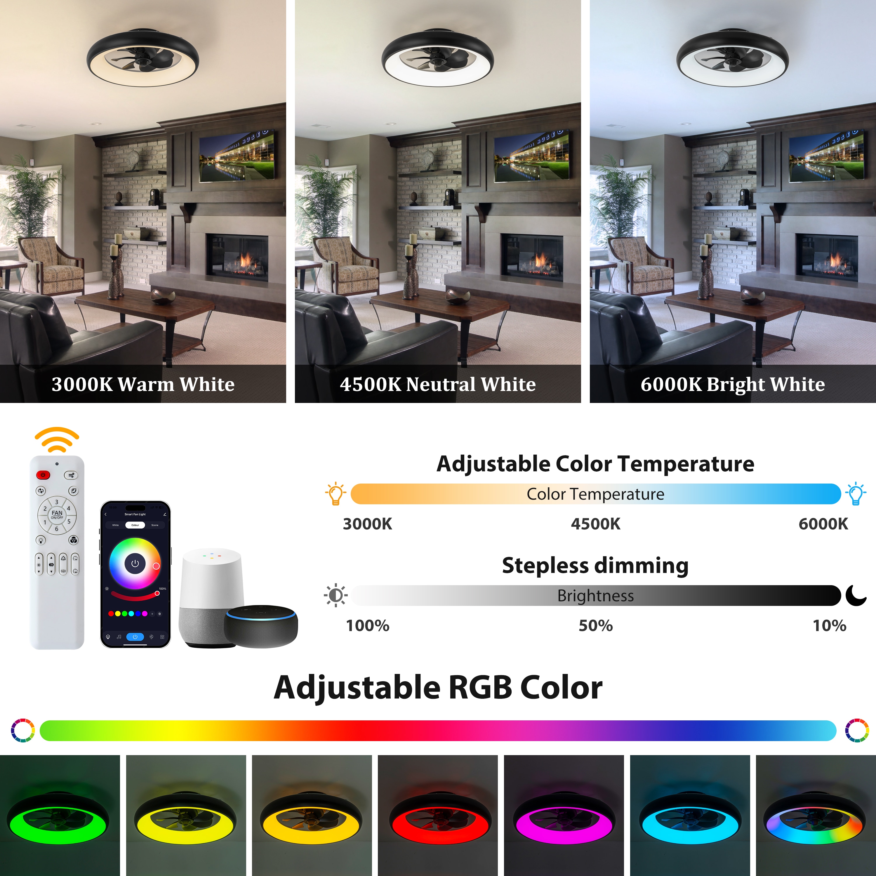 C Cattleya LCA2618-CFB Ceiling-Fans - View #3