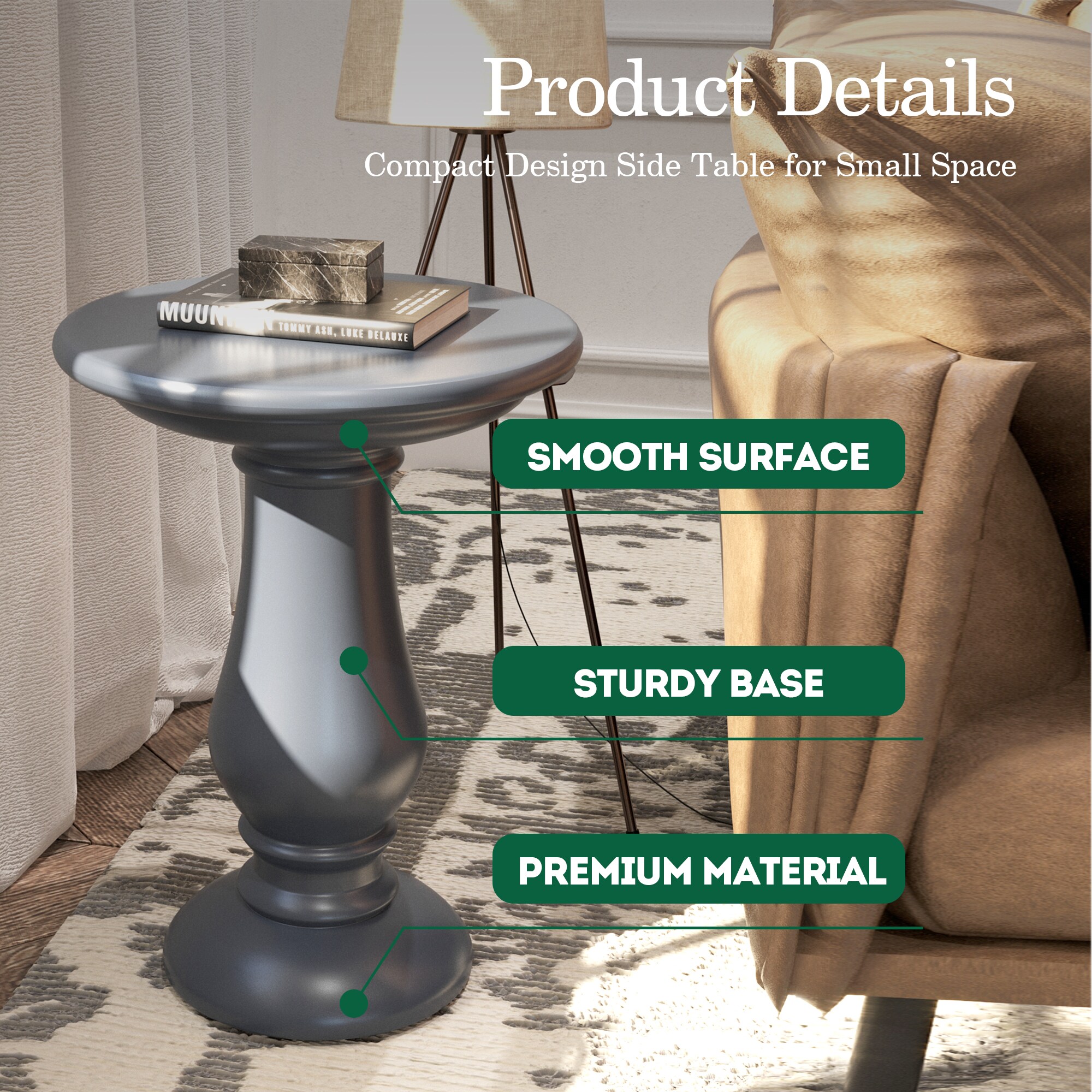 Patio Watcher LS-SN-RO-1 End-Tables - View #5