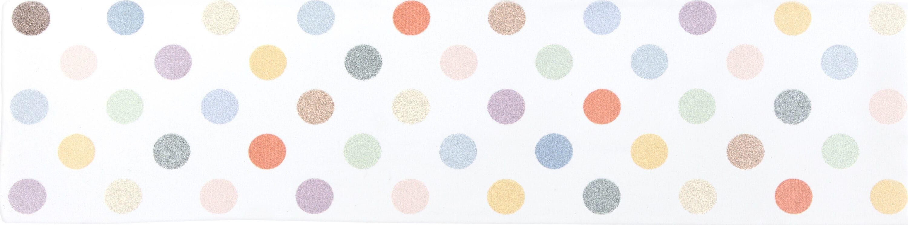Affinity Tile S1WBT12CTO Sample- Chalk Decor Topos 3-in x 12-in Matte Ceramic Wall Tile
