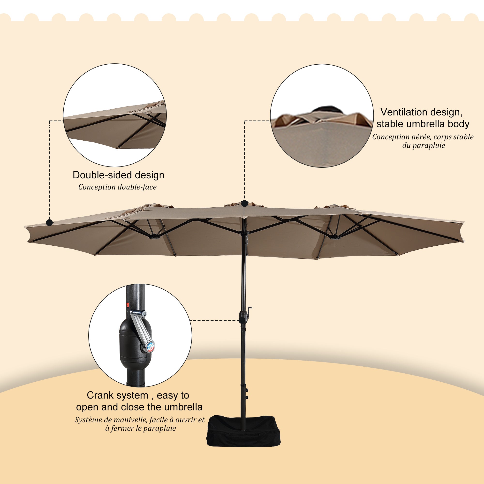 Boyel Living BOHT15-TN Umbrellas-2 - View #5