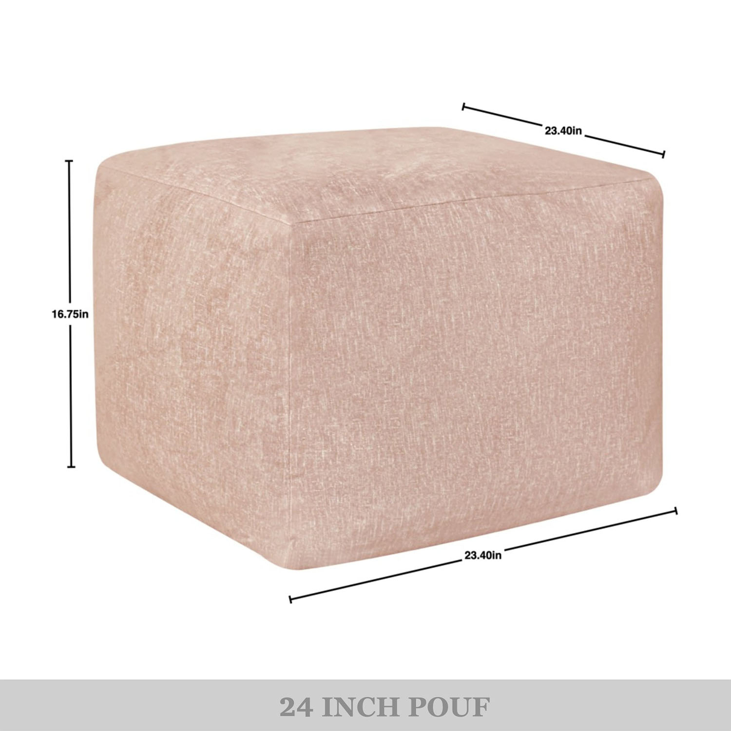 CasePiece C126PF24-LPK-VV Indoor-Ottomans - View #6
