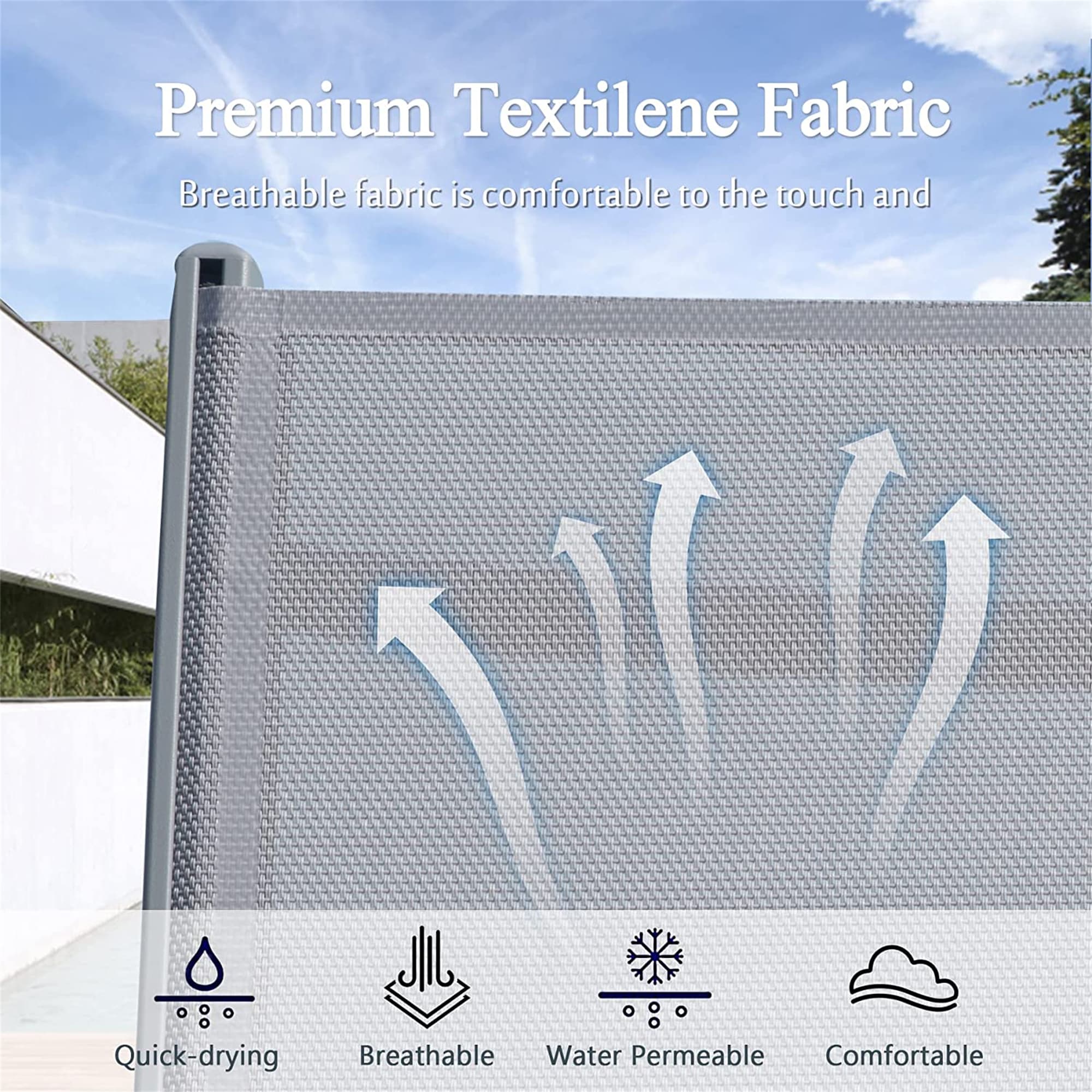 Clihome CL-DOL60GY Patio-Conversation-Sets - View #5