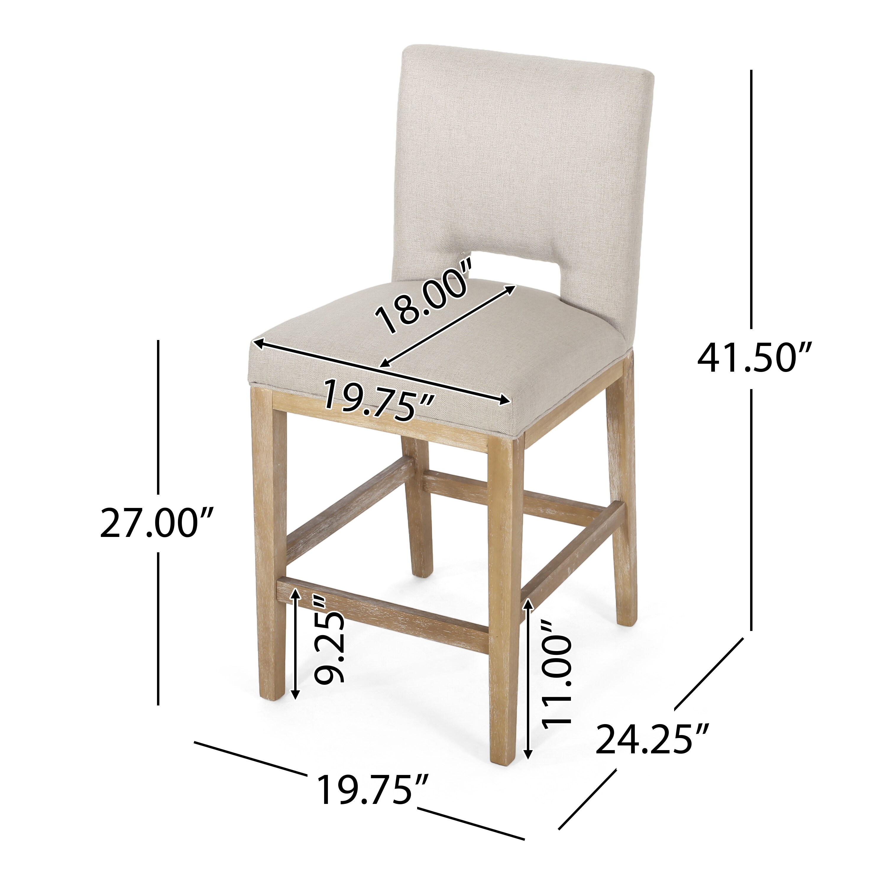 ModernLuxe L3P-72489.00WHEAT Dining-Chairs - View #4