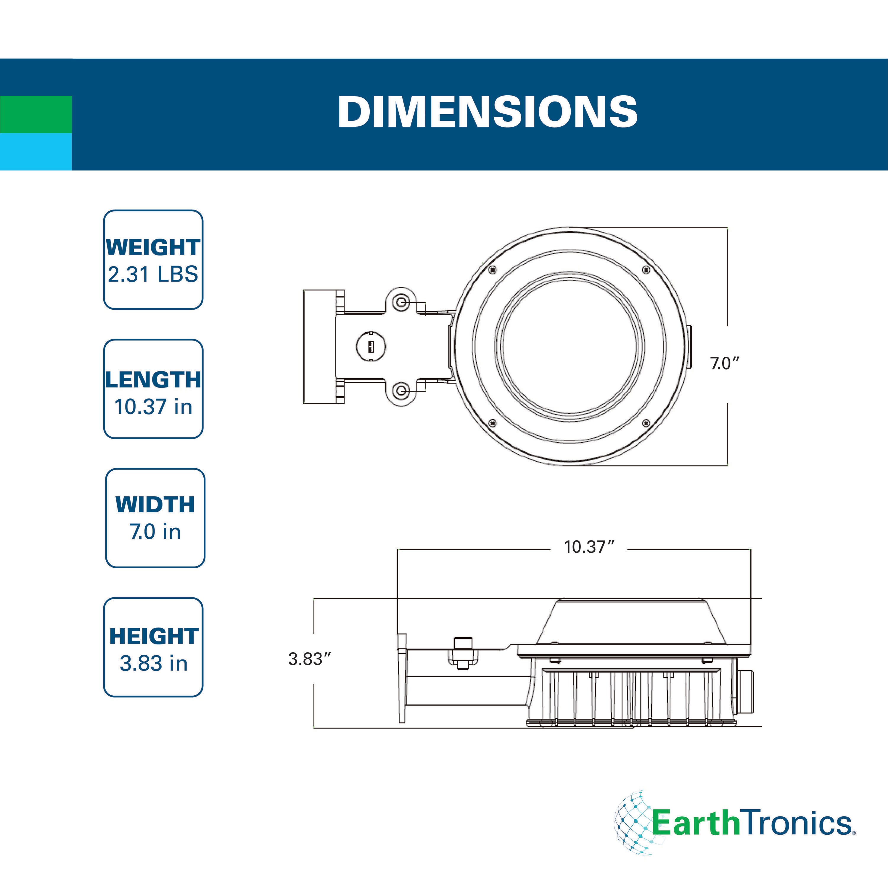 EarthTronics 11698 Area-Lights - View #6