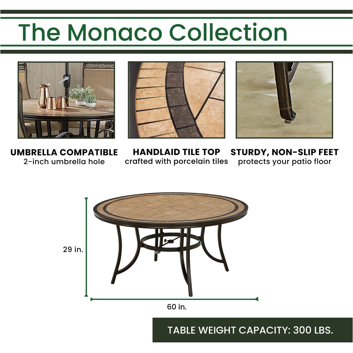 Hanover MONDNWB7PCSW6RDTLSUR Patio-Dining-Sets - View #3