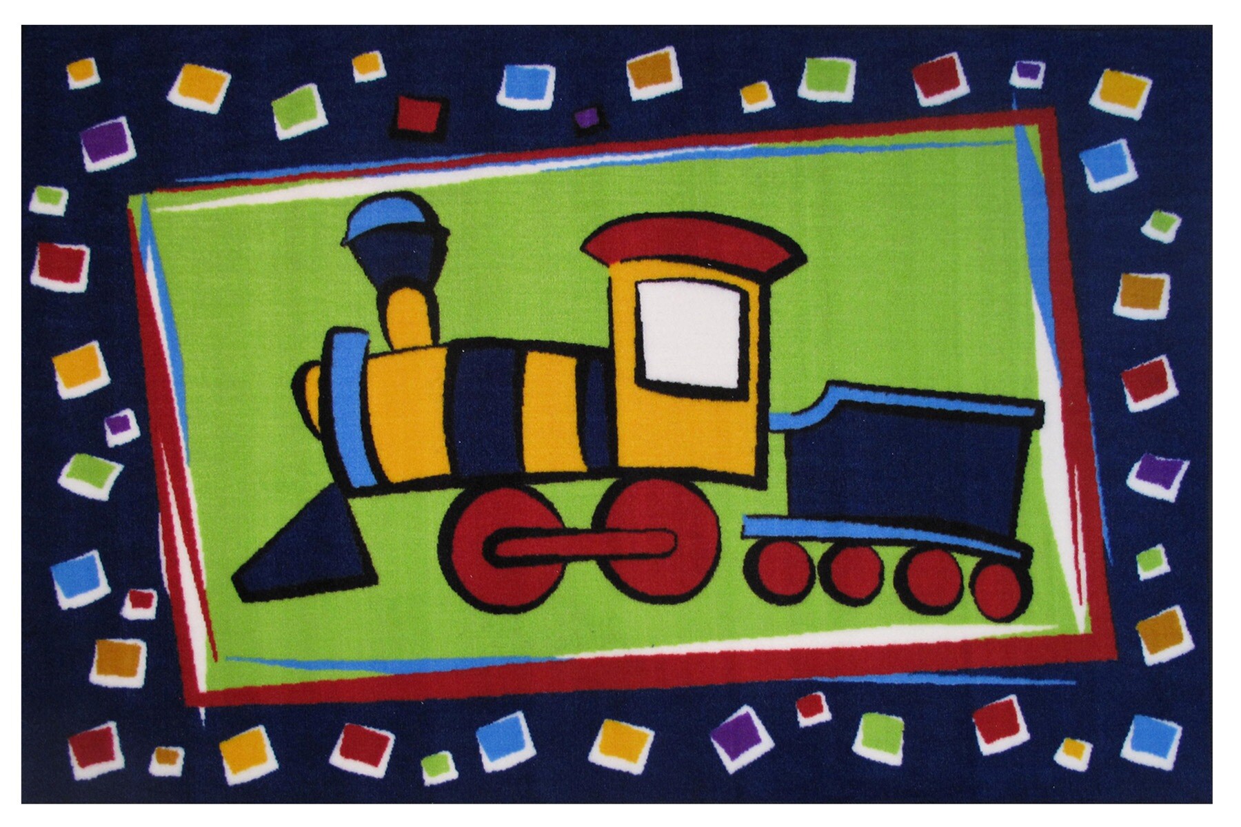 Fun Rugs FT-527 3958 Fun Time 3 x 4 Multi-color Indoor Area Rug