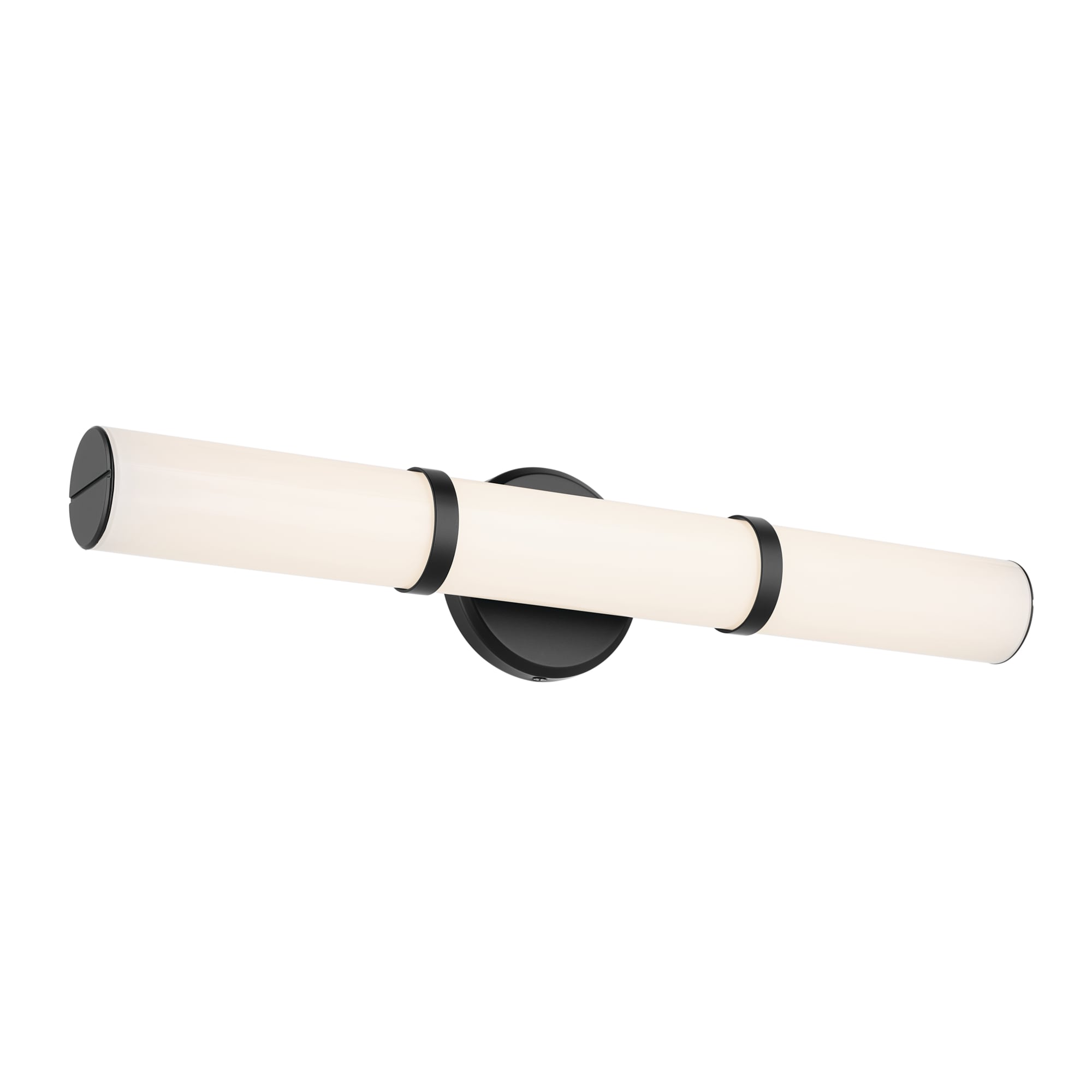 Kichler 55188BKLED Rosh 24.25-in 1 -Light Black Integrated LED Modern/contemporary Vanity light bar