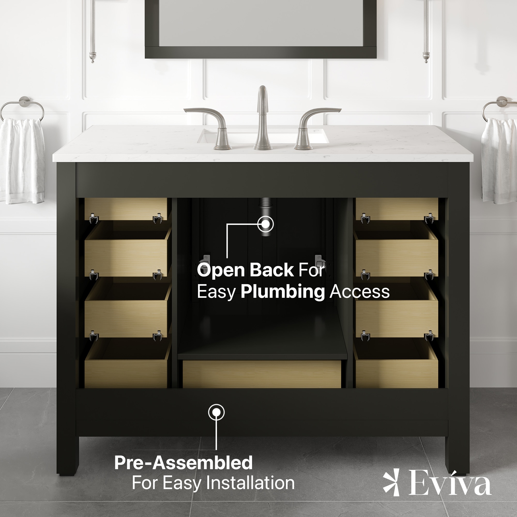 Eviva EVVN412-42ES Bath-Vanity-Combo - View #10