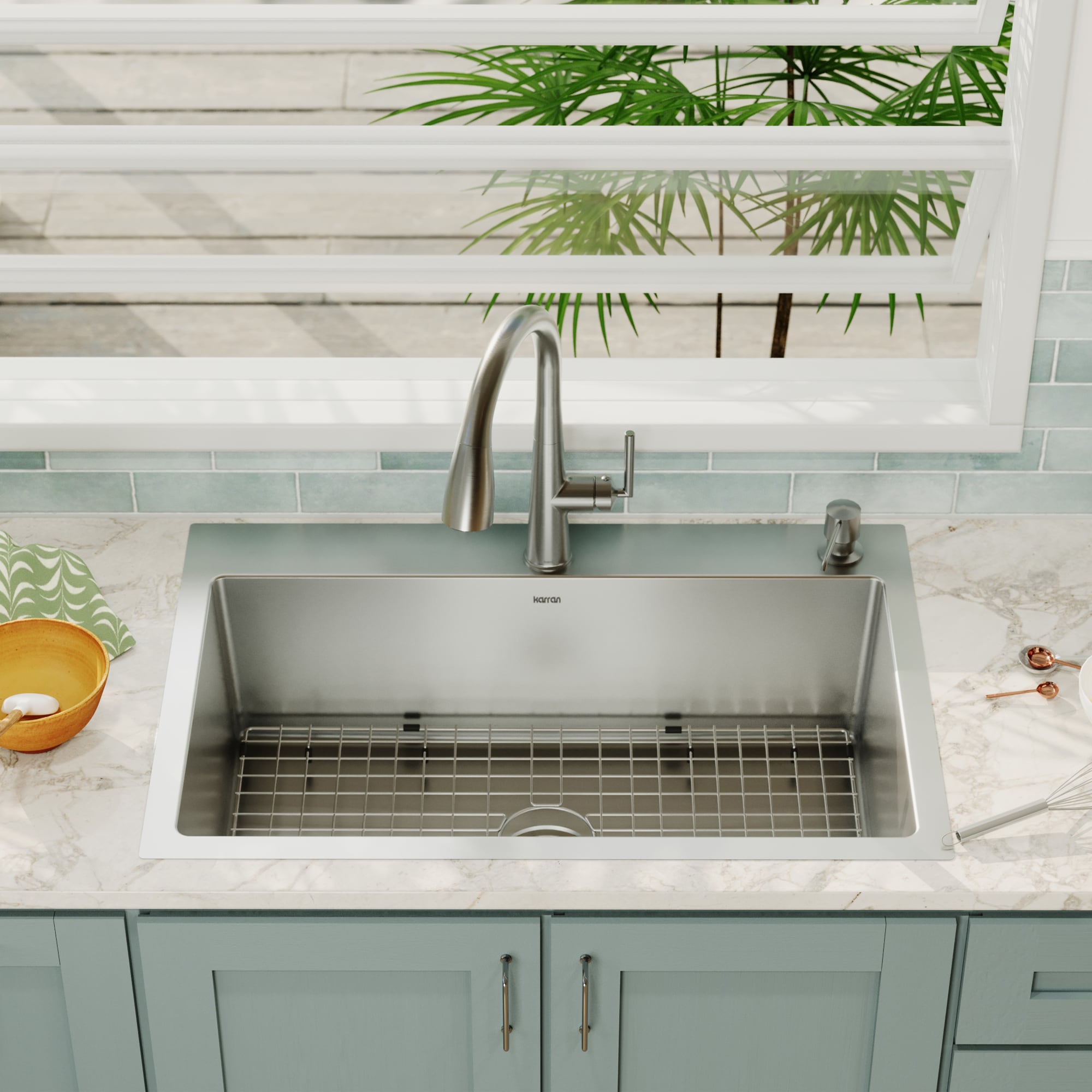 Karran EL-33-PK1 Kitchen-Sinks - Thumbnail View #4