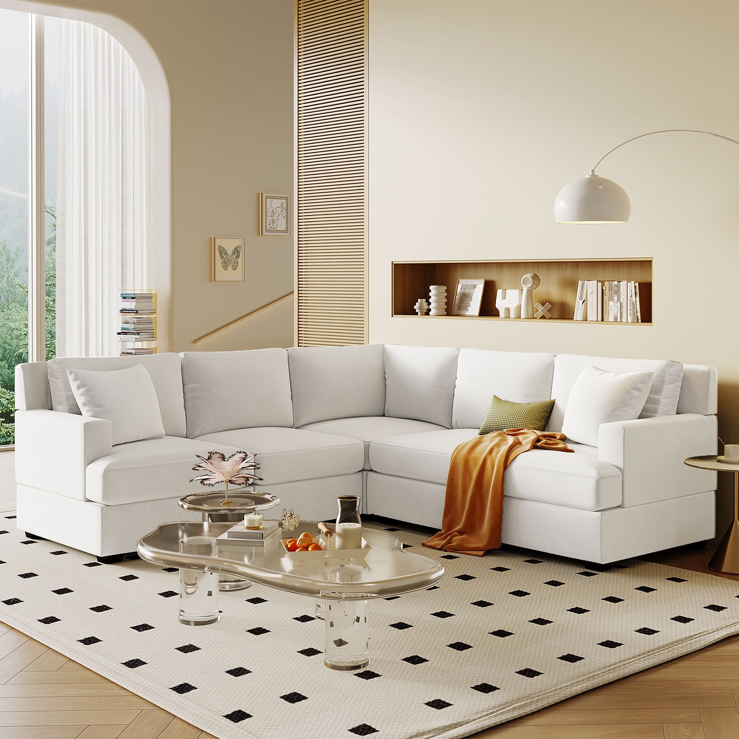 SINOFURN SYA010136GN Sofas-Loveseats - View #2