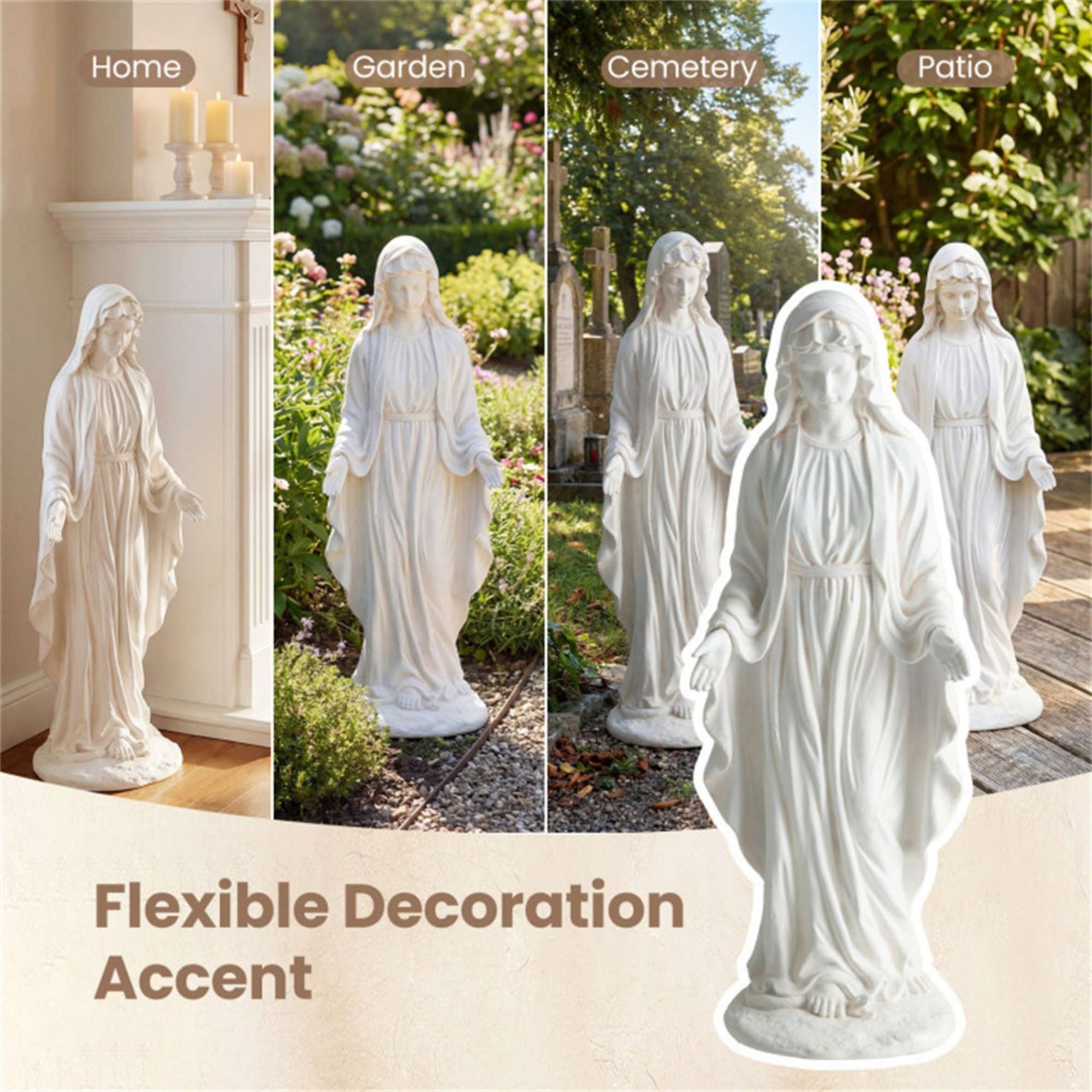 Wudkey L4-BM3E0S Garden-Statue - View #7