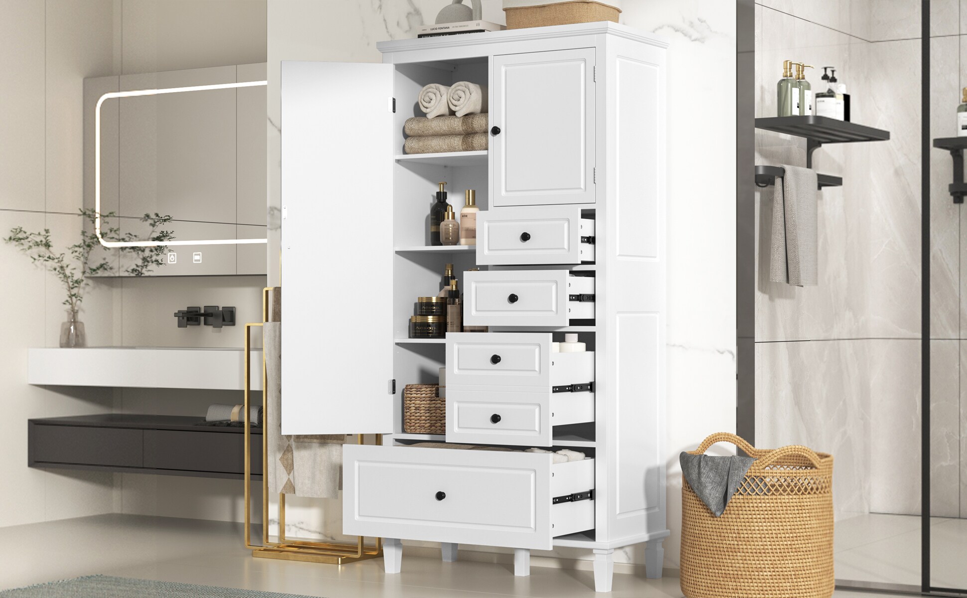 ModernLuxe L3P-N725P236499K Bathroom-Wall-Cabinets - View #12
